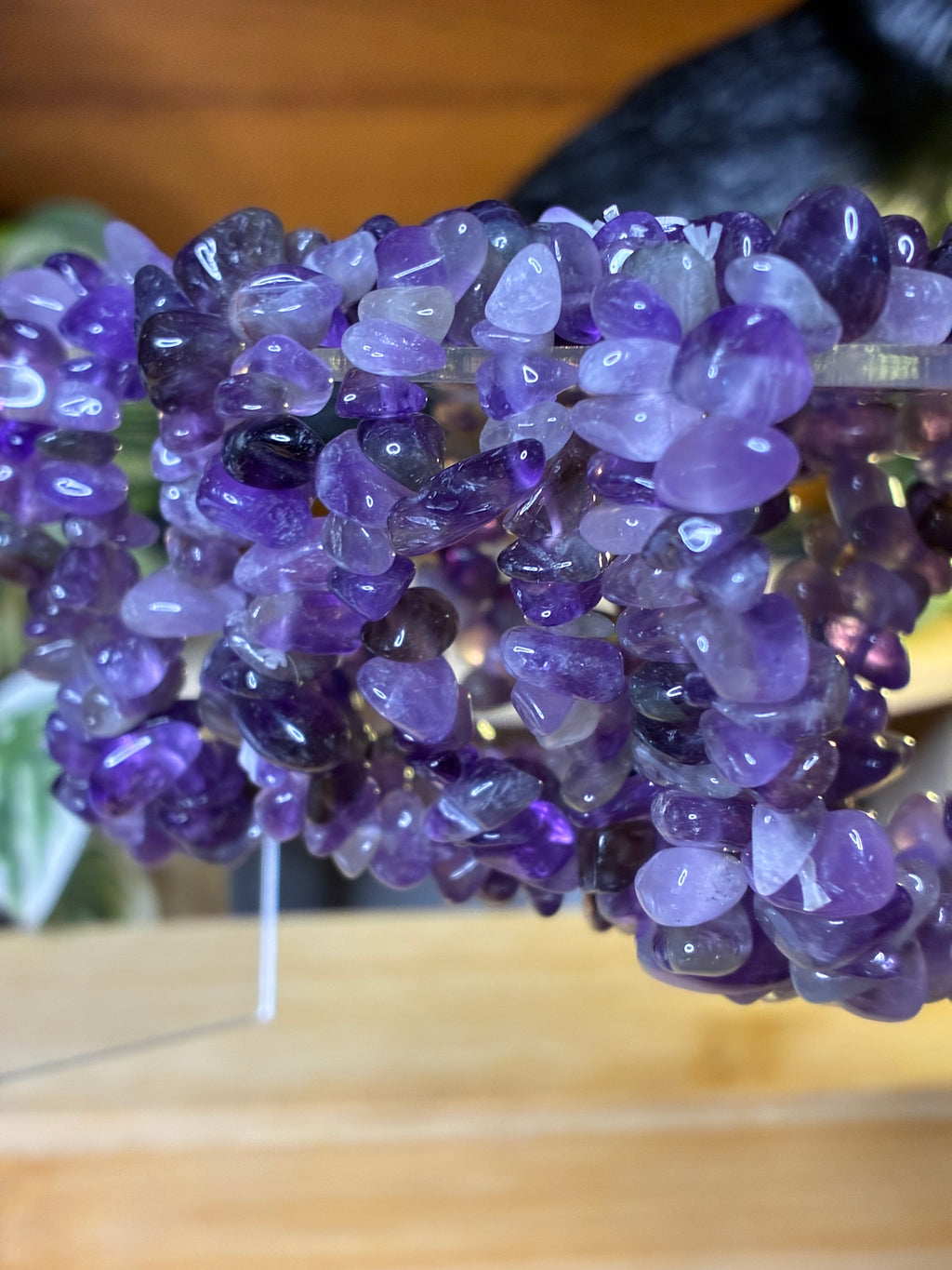 Dream Amethyst Chip Bracelet