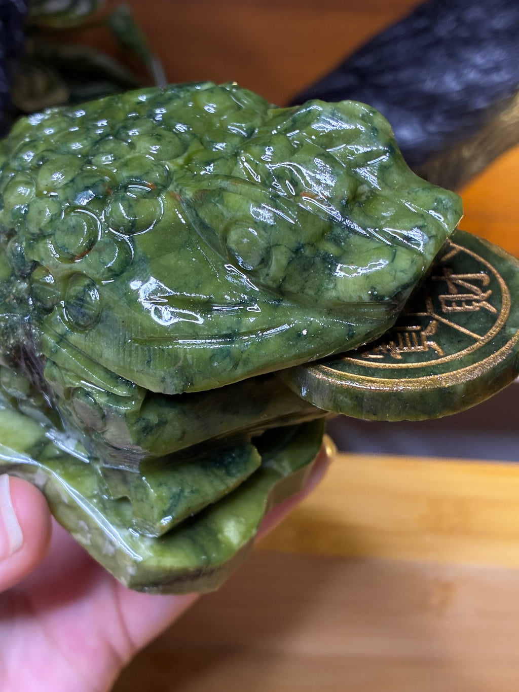 Green Jade Money Toad 3