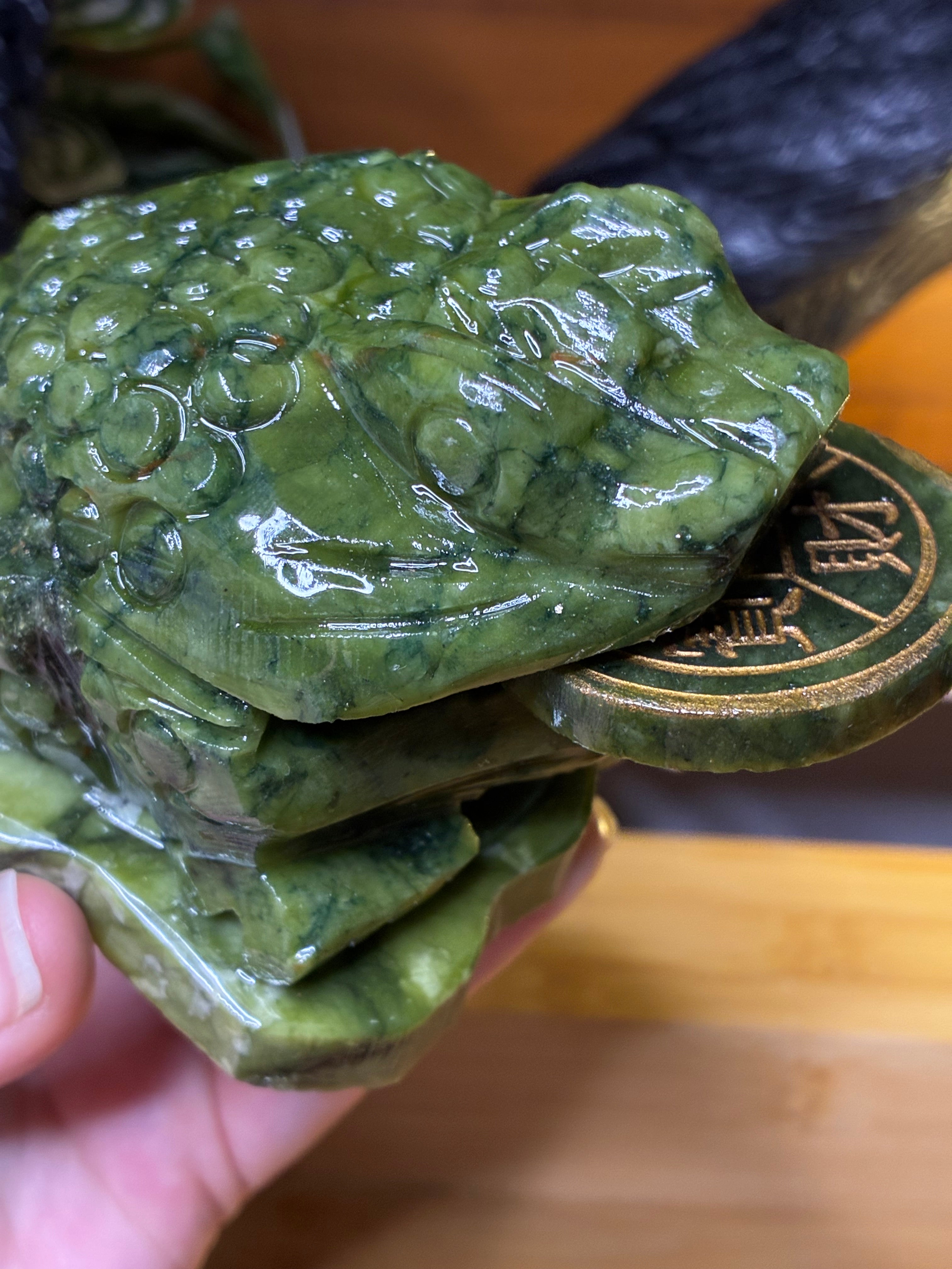 Green Jade Money Toad 3