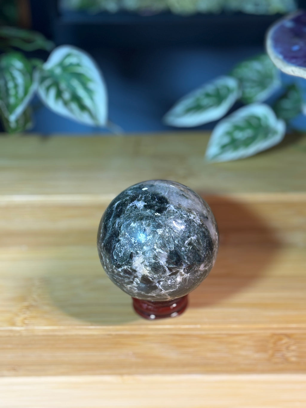 Verdelite & Green Mica Sphere