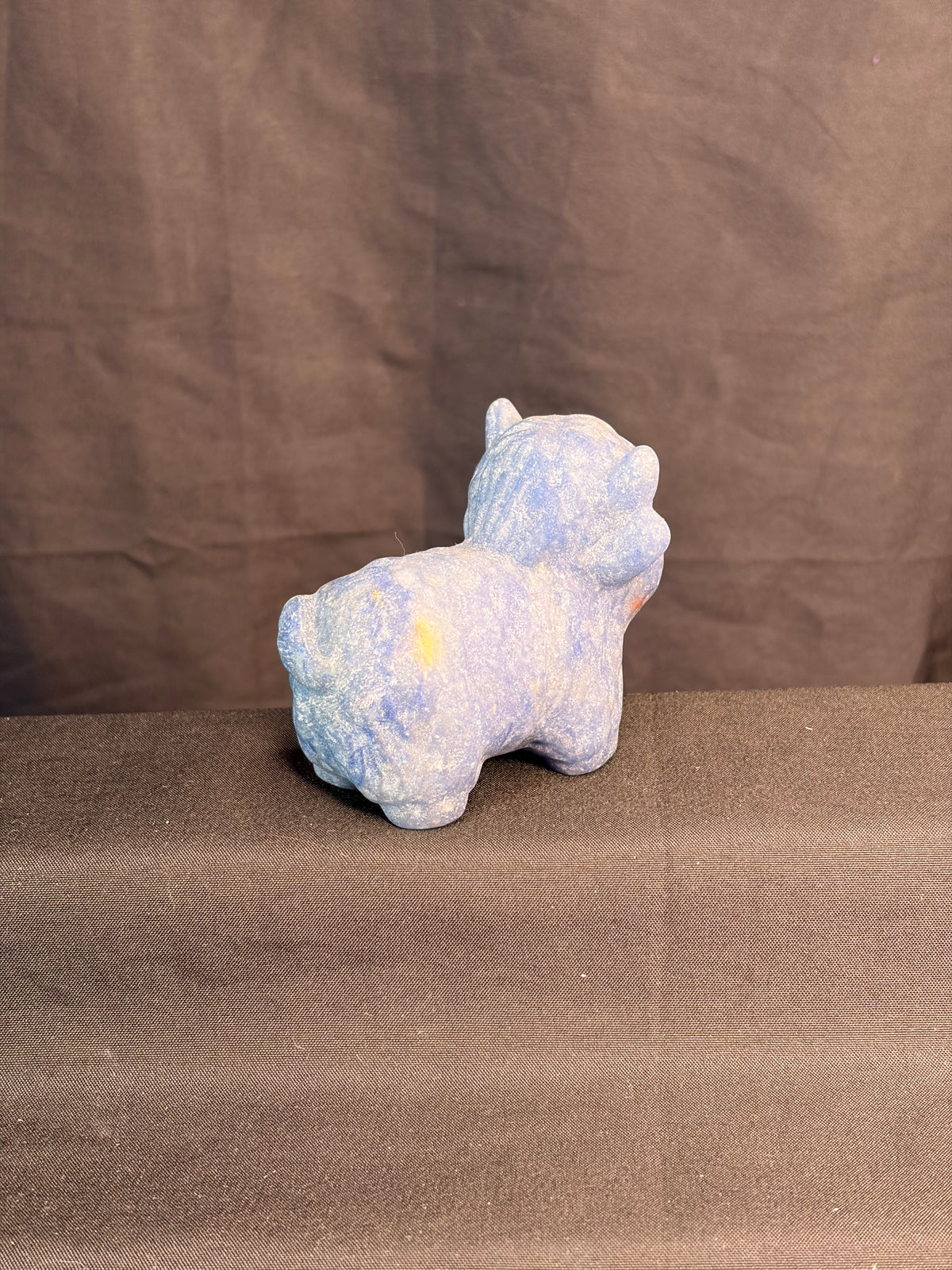 Blue Aventurine Highland Cow