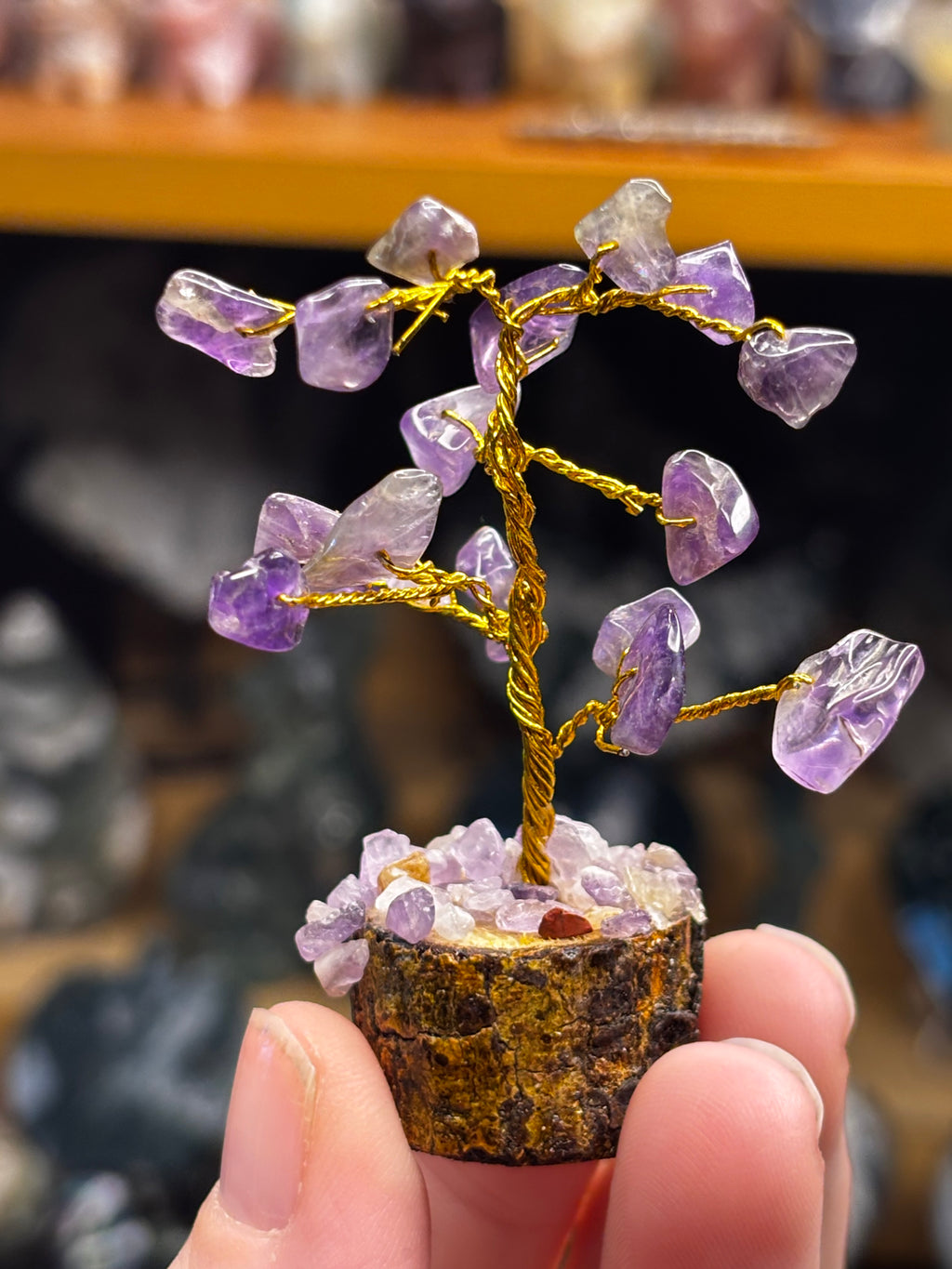 Amethyst Mini Chip Tree