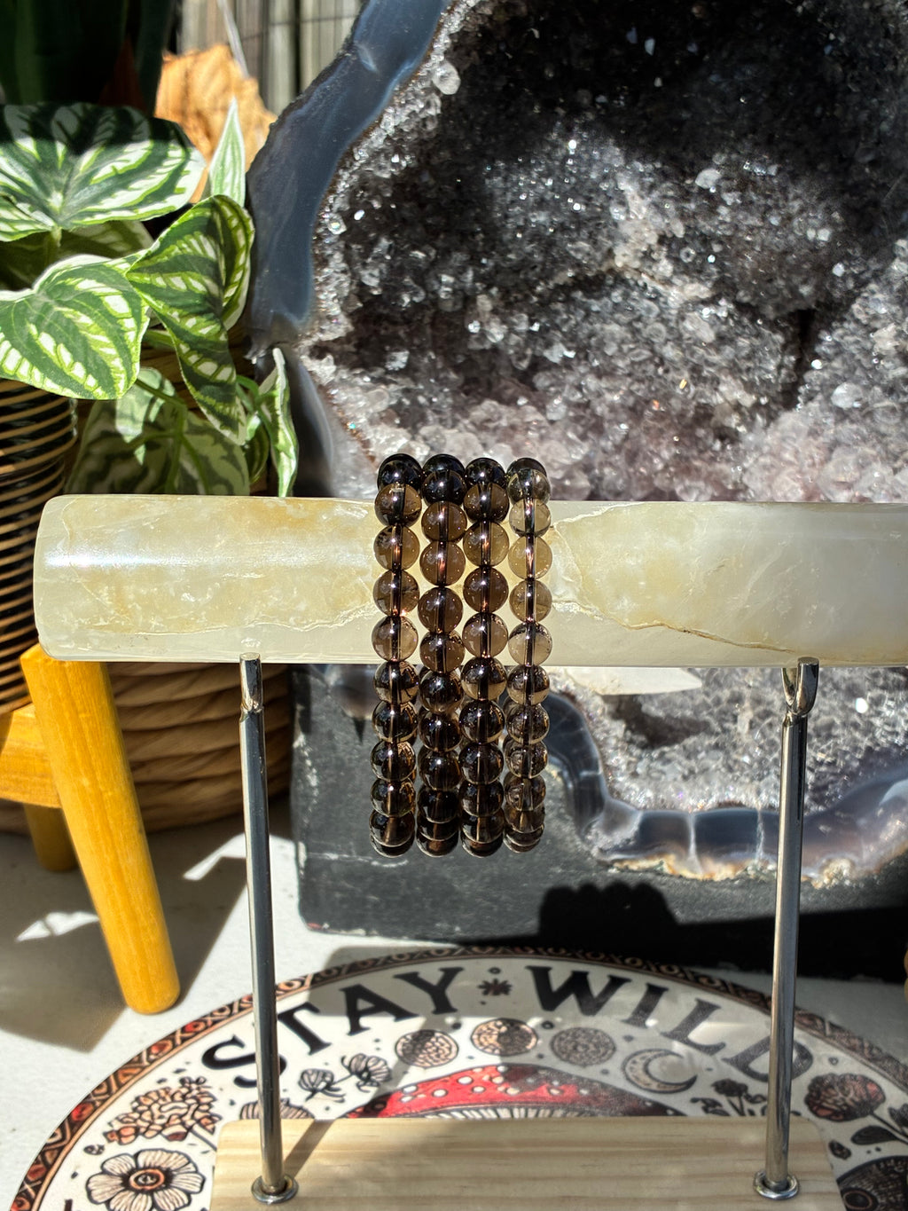 8mm High Grade Smoky Quartz