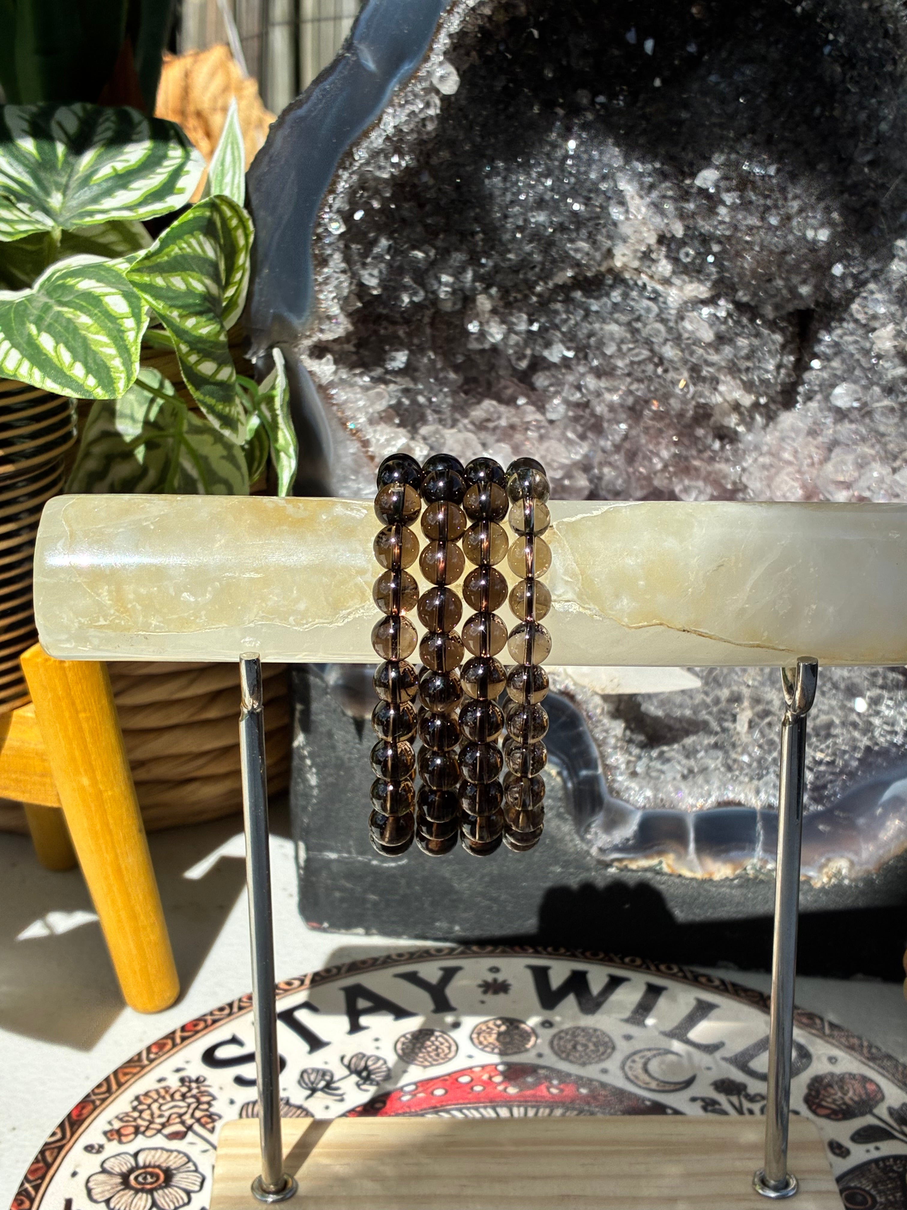 8mm High Grade Smoky Quartz