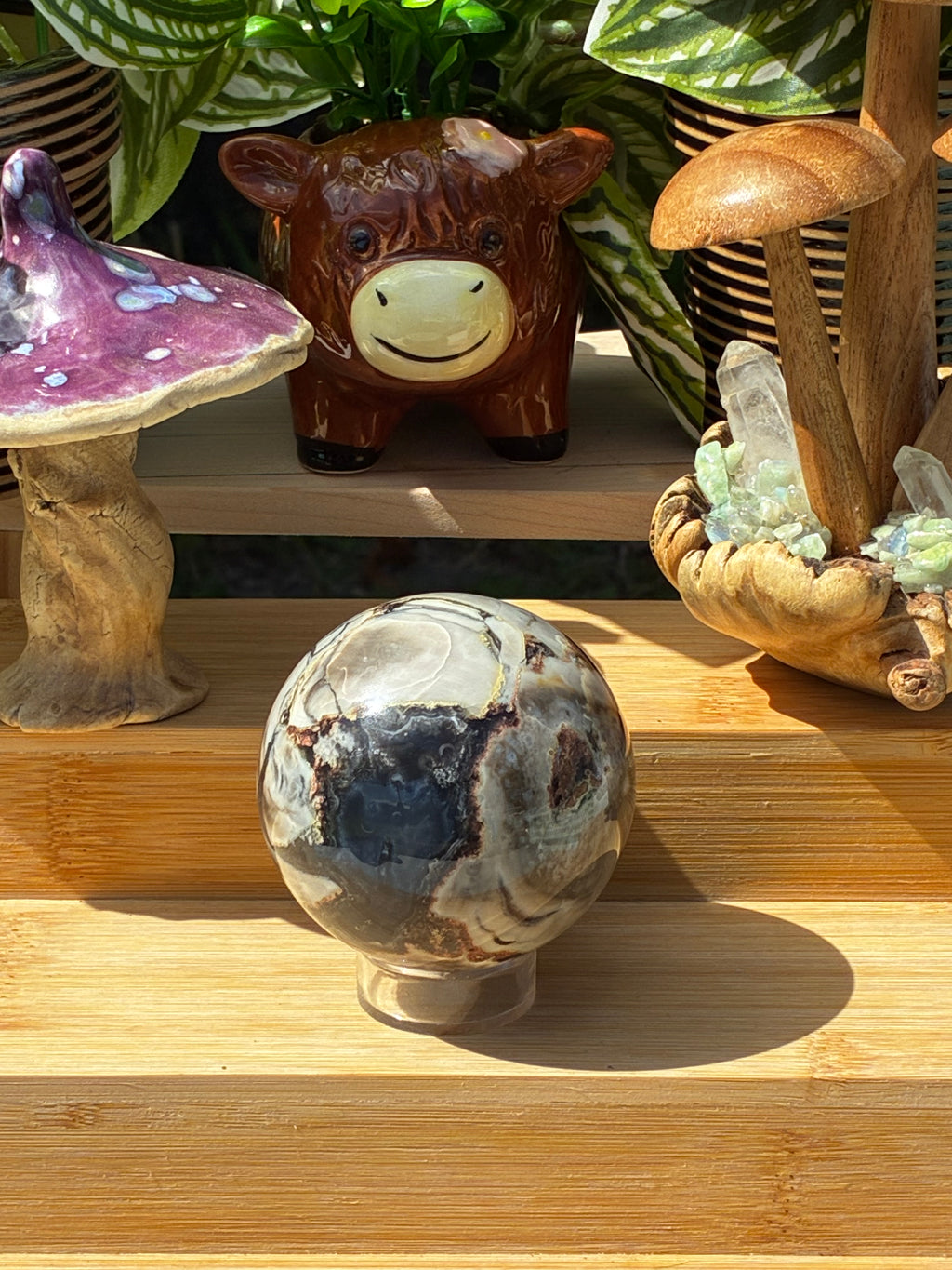 Volcano Agate Sphere 7