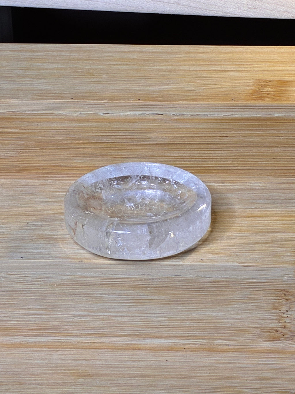 Clear Quartz Trinket Bowl