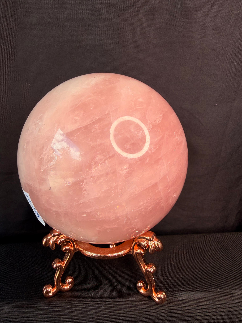 Rose Quartz Sphere w/Stand