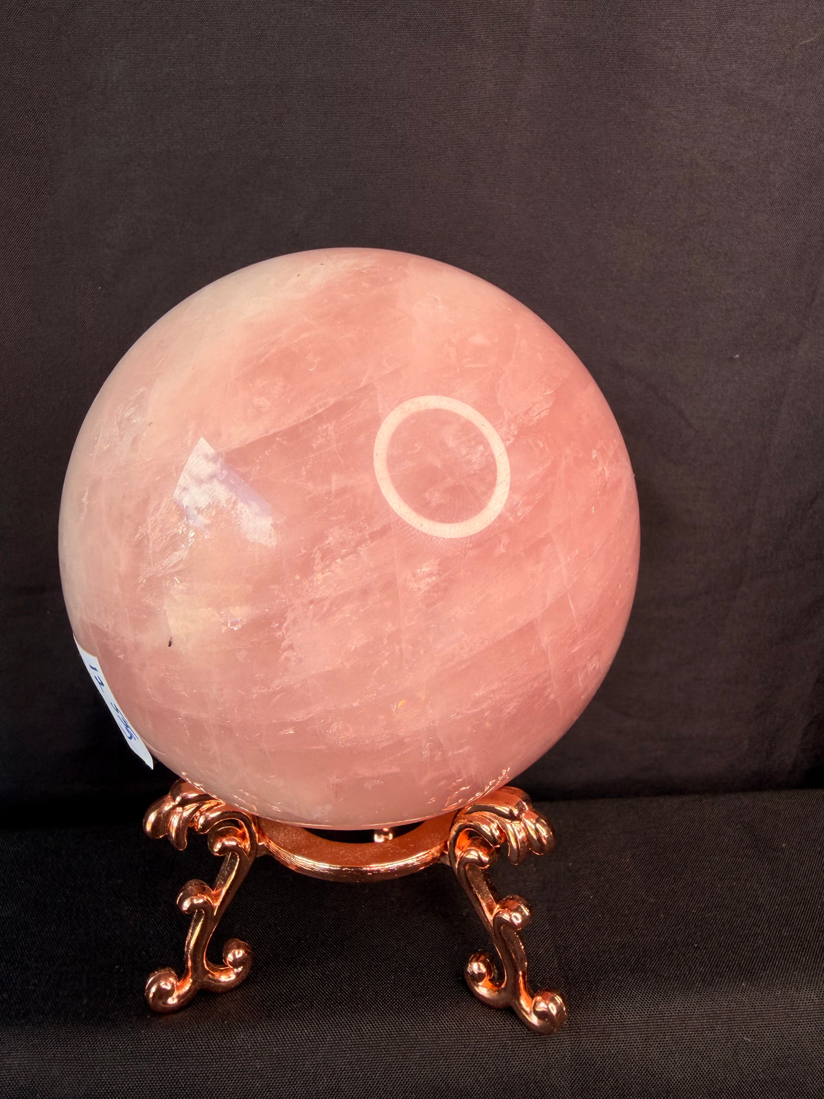 Rose Quartz Sphere w/Stand