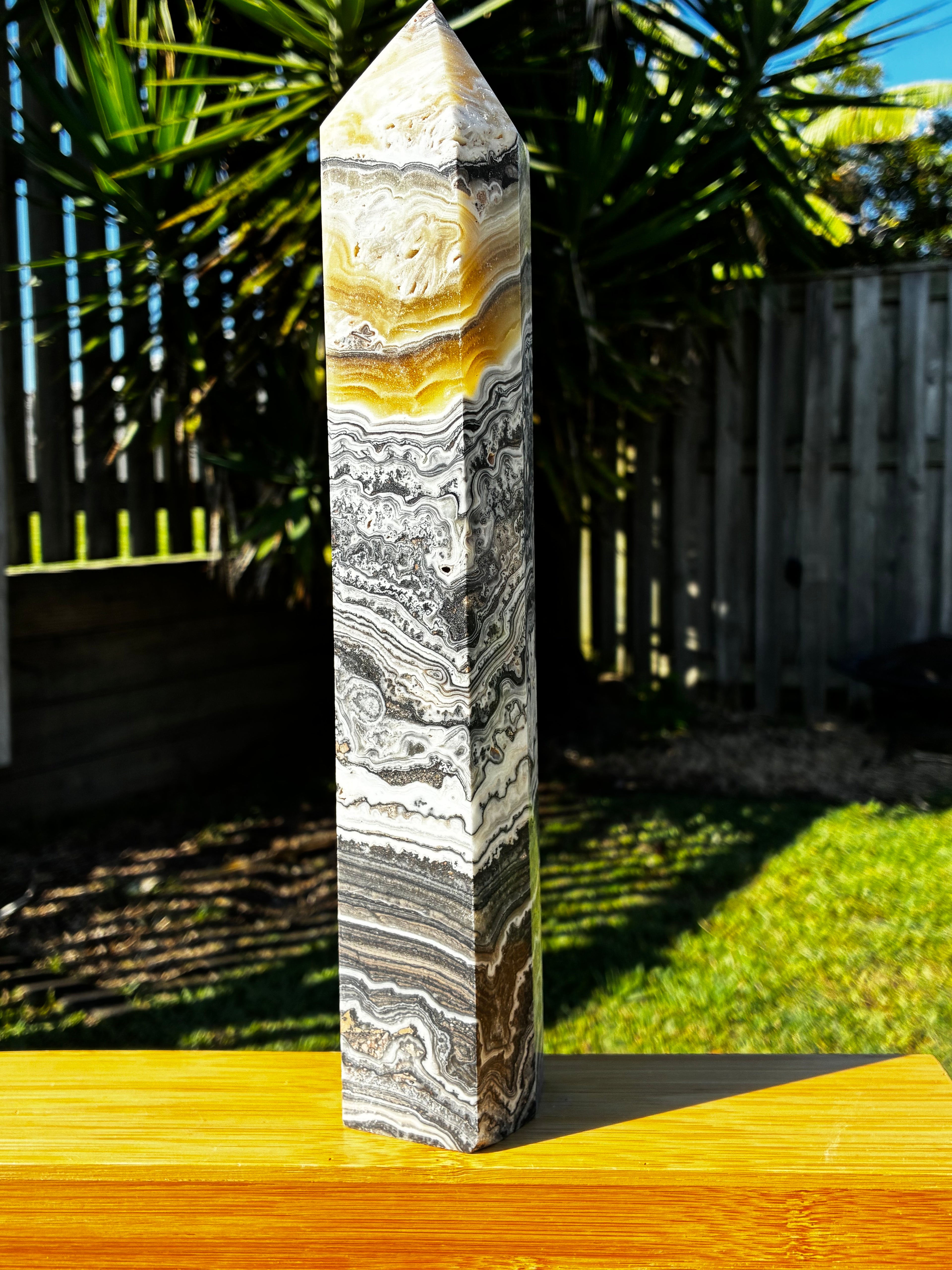 Dendritic Calcite Tower