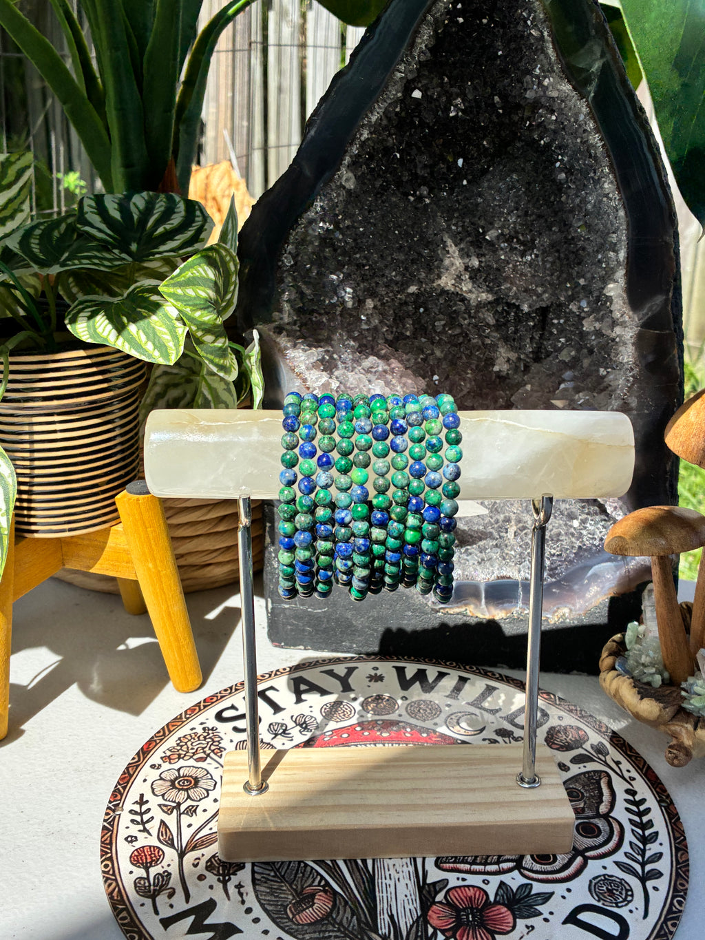 4mm Azurite Malachite