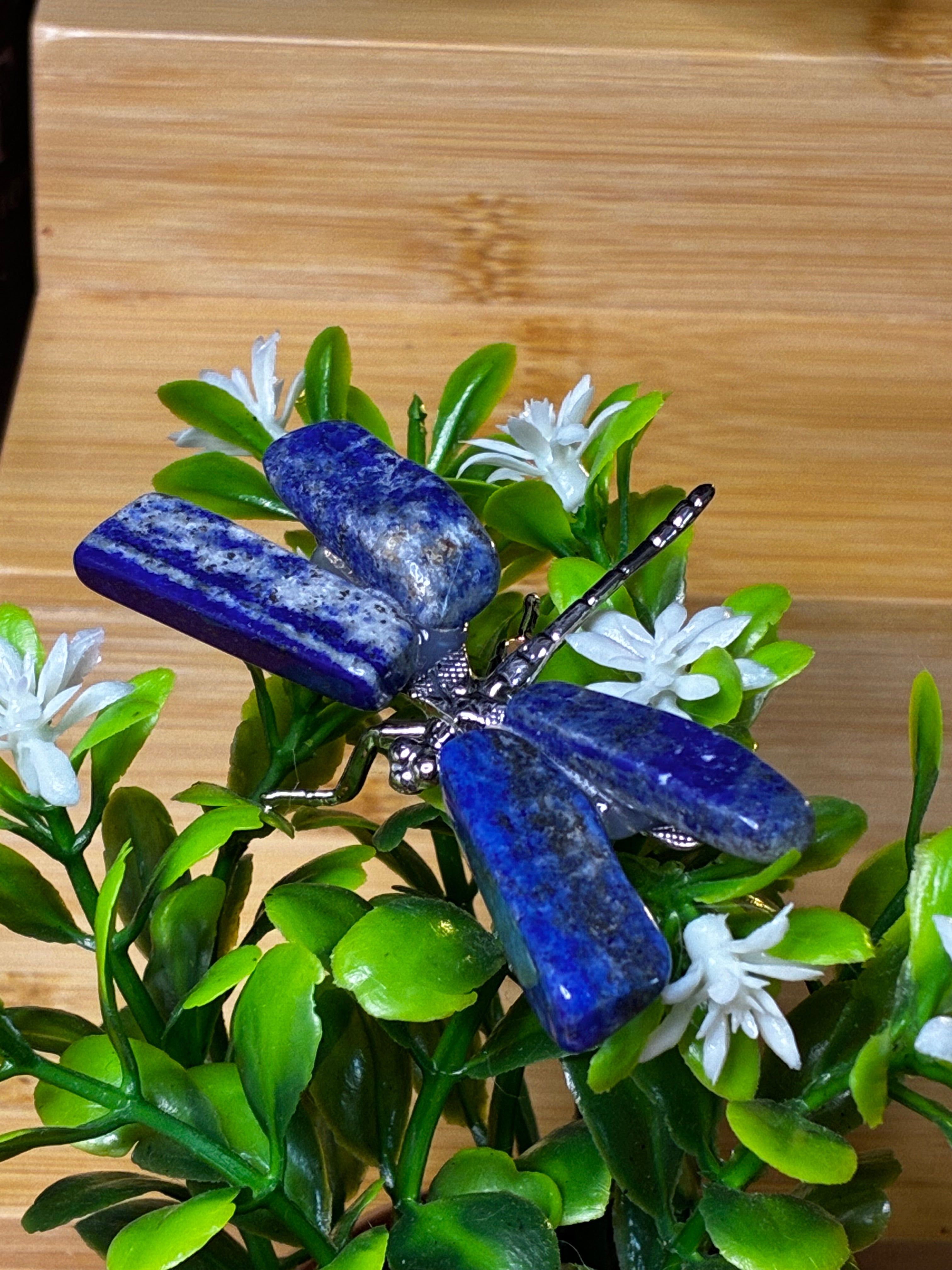 Lapis Lazuli Dragonfly