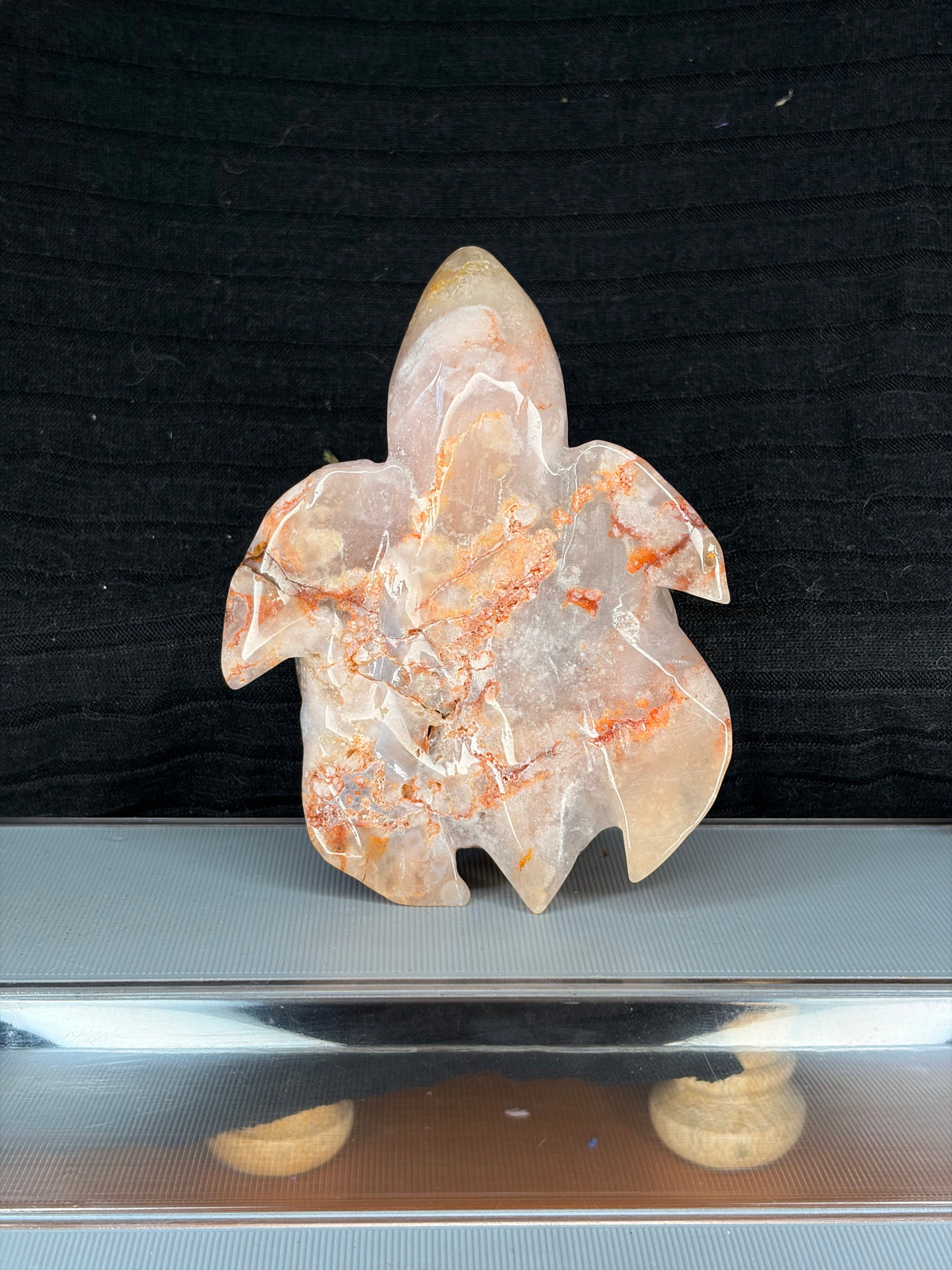 Flower Agate Turtle