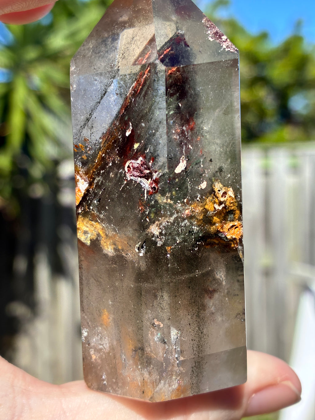 High Grade Scenic Garden Quartz (Lodolite)