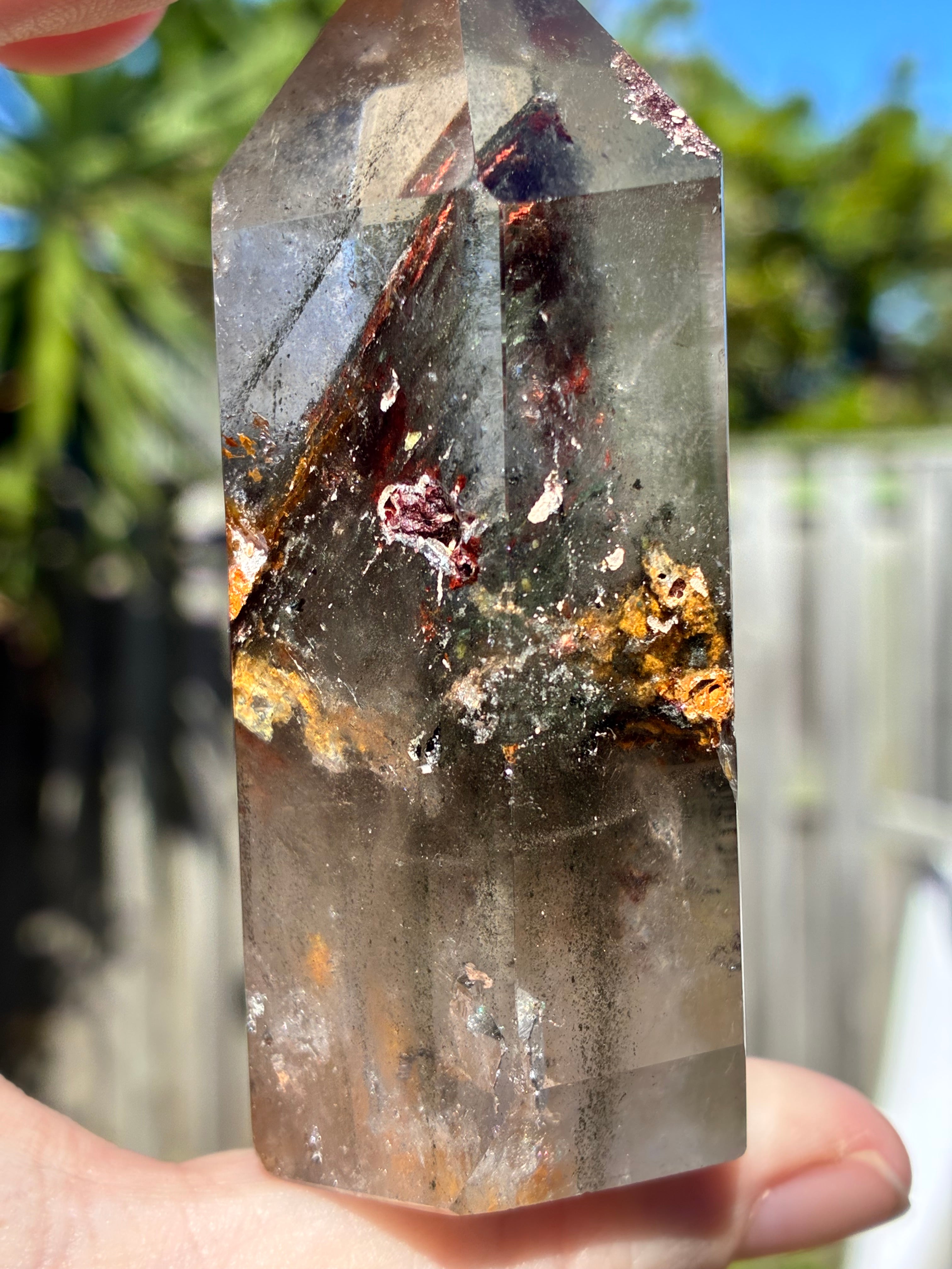 High Grade Scenic Garden Quartz (Lodolite)