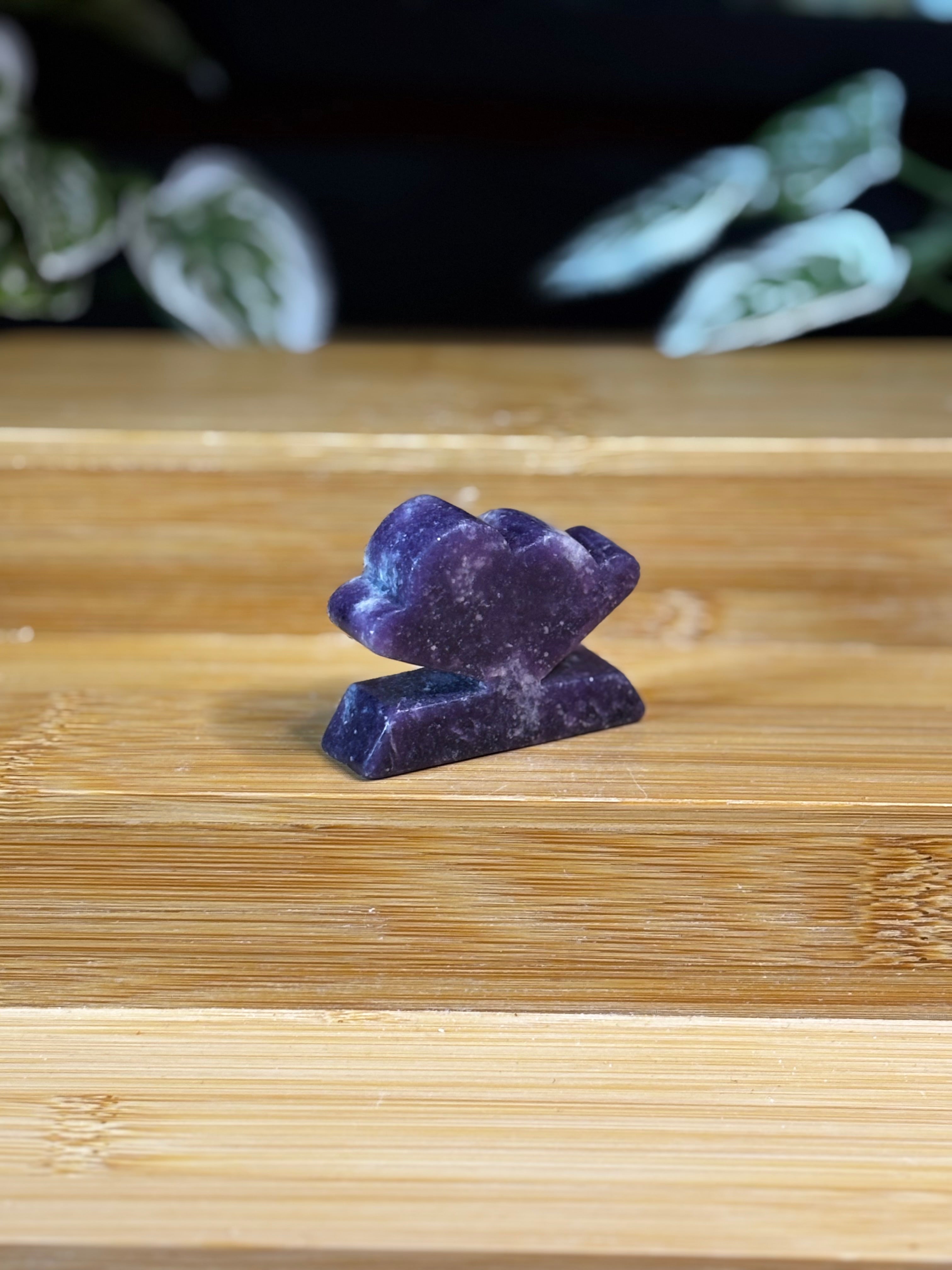Lepidolite “Shrub/Cloud” Carving