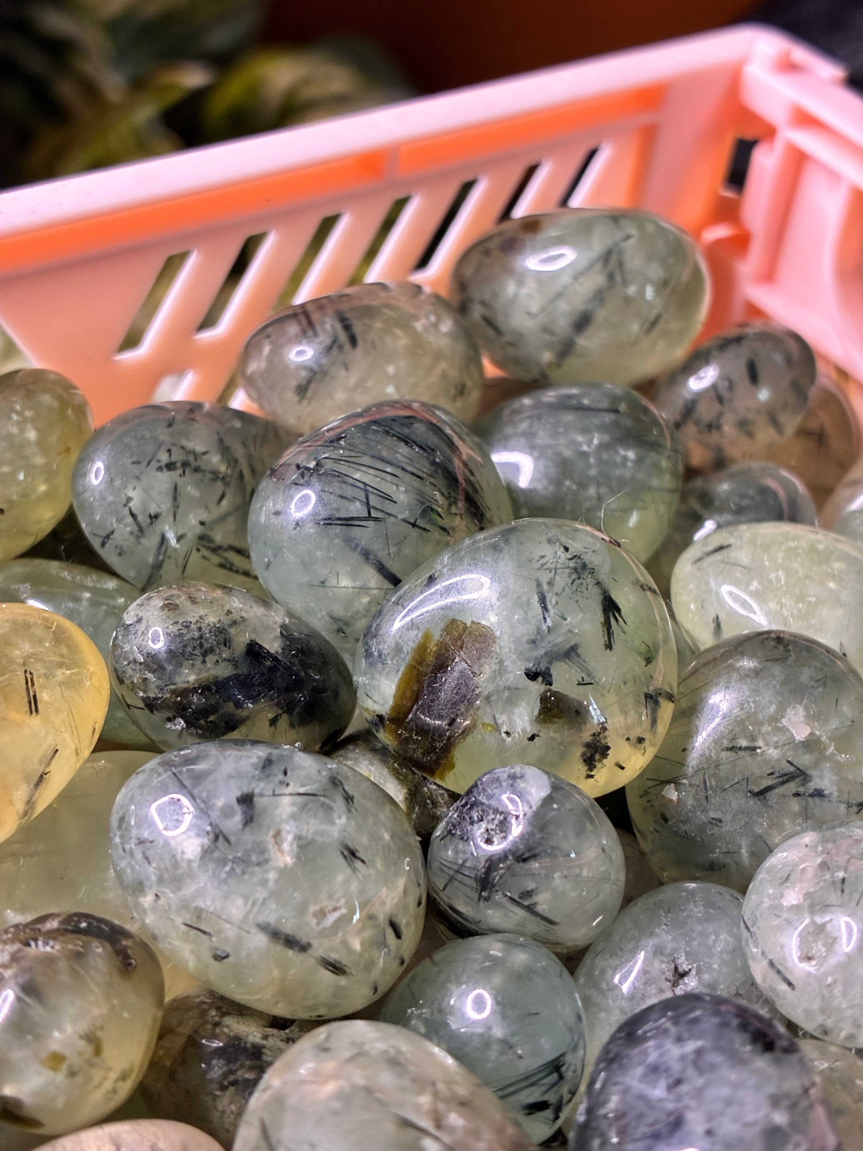 Prehnite Tumbles