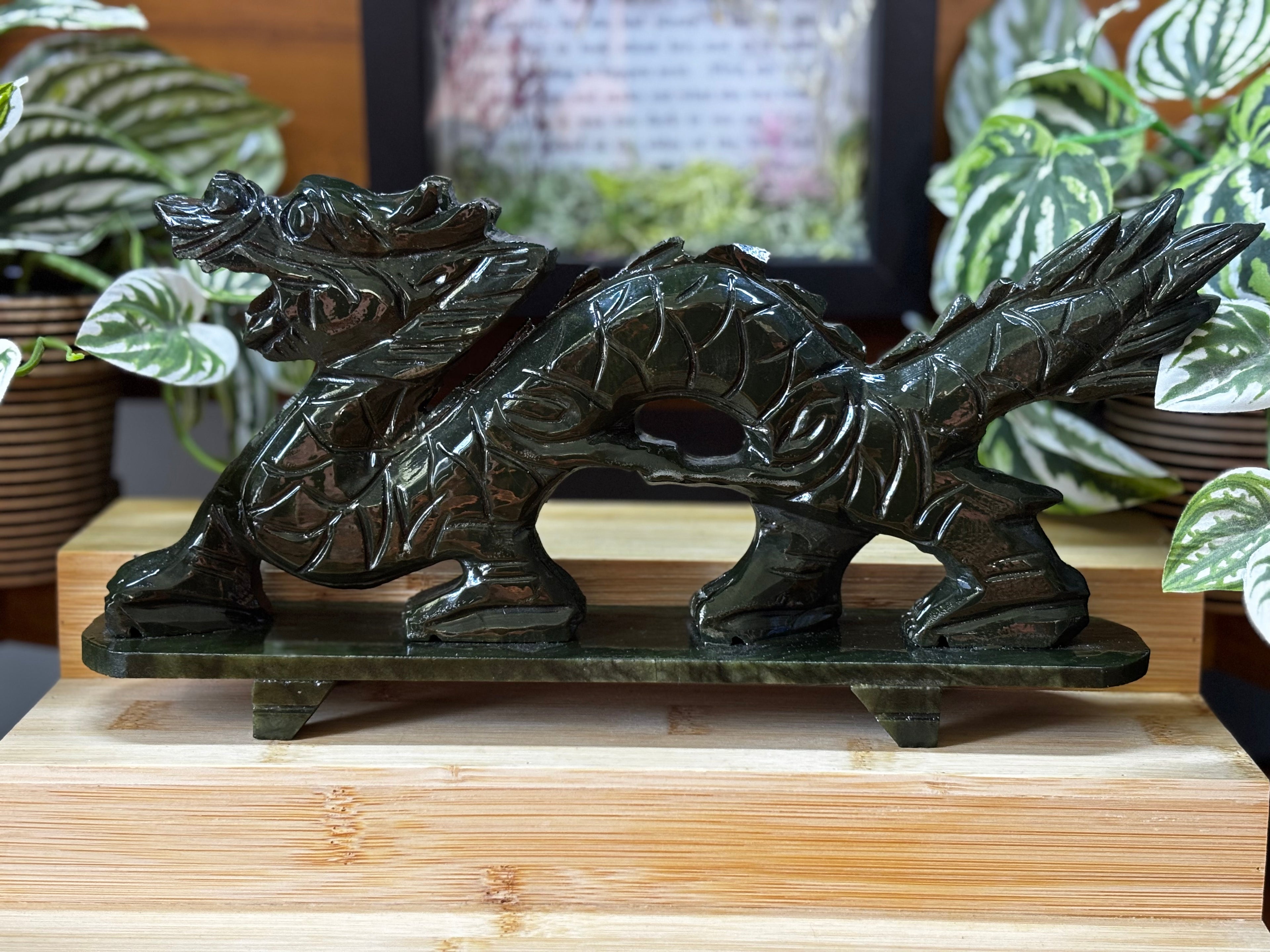 Green Jade Chinese Dragon