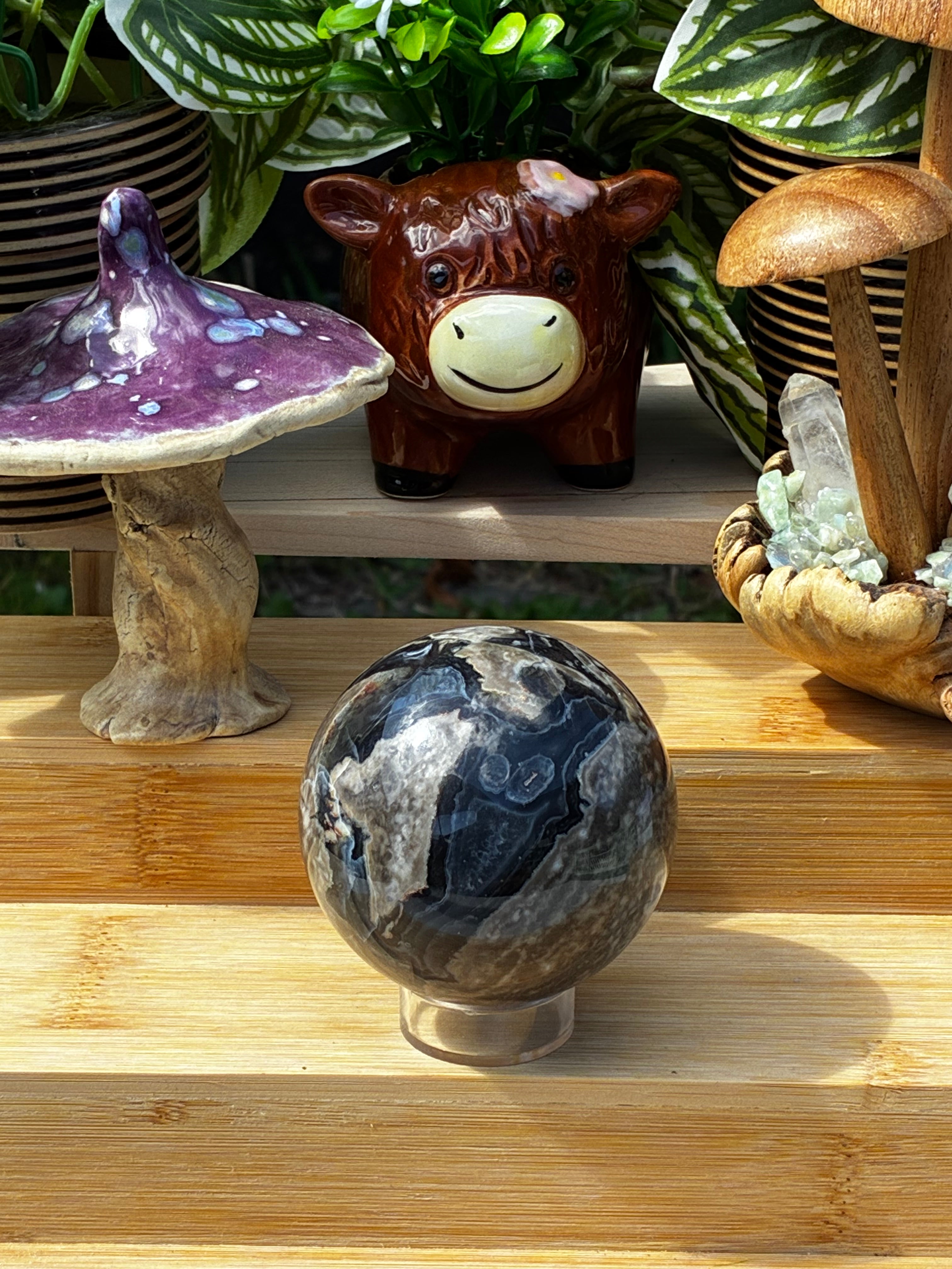 Volcano Agate Sphere 8