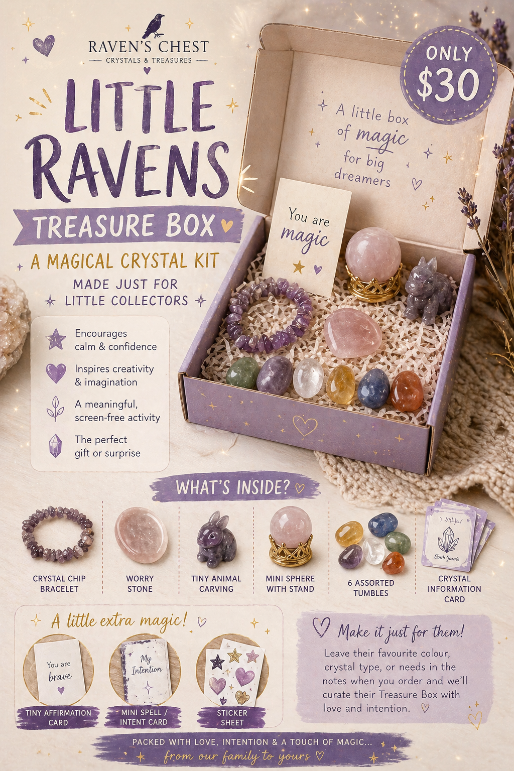 Little Ravens Treasure Box