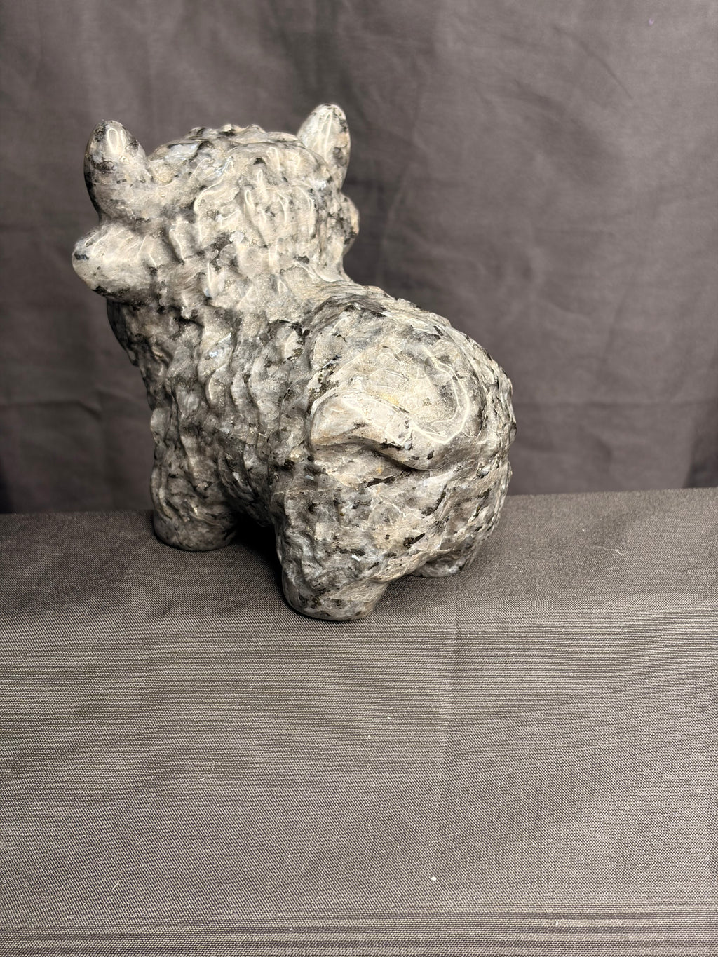 Larvikite Highland Cow