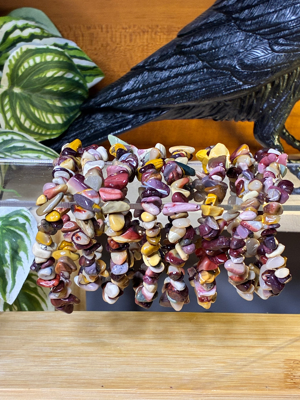 Mookaite Chip Bracelets