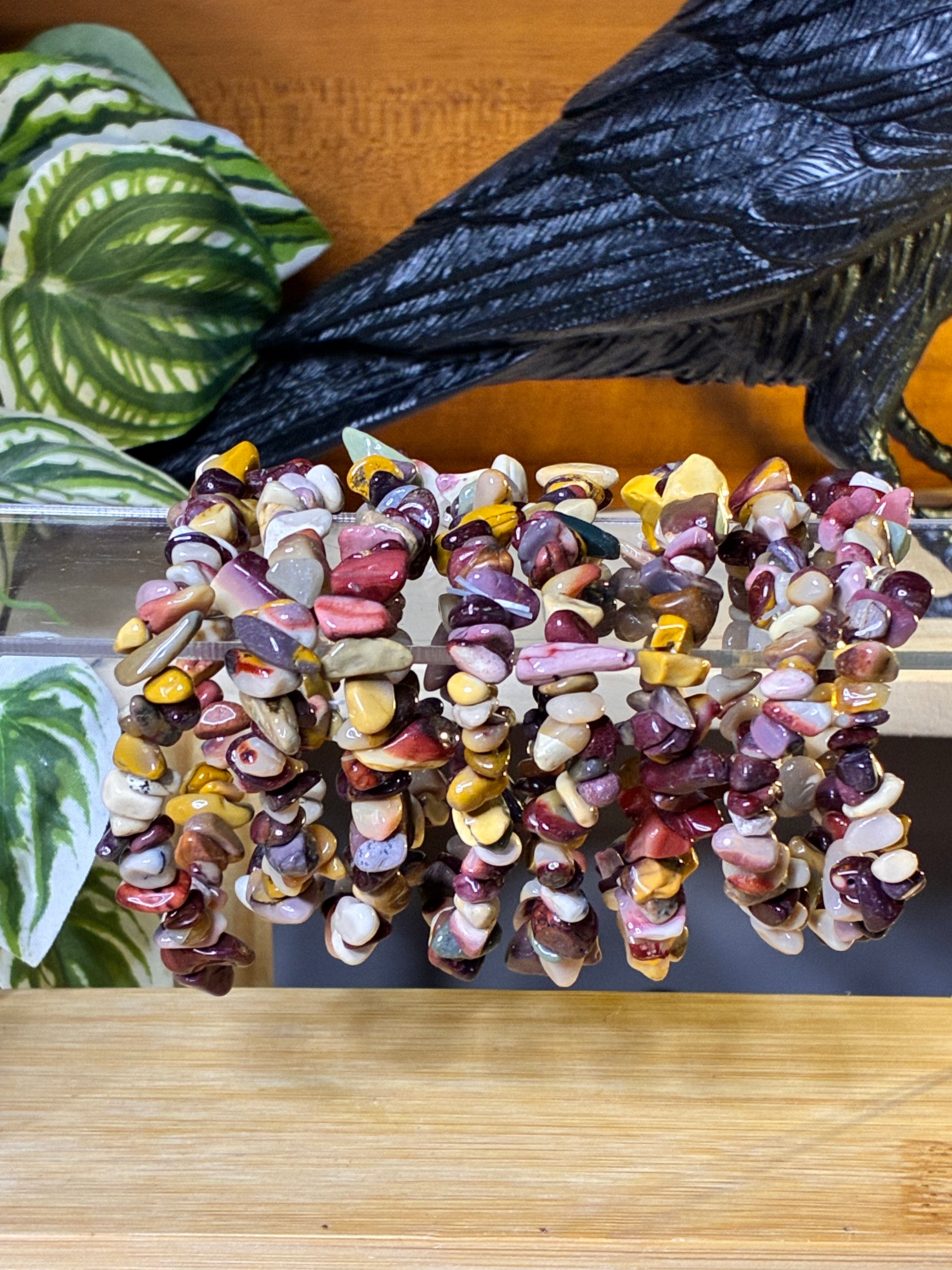 Mookaite Chip Bracelets
