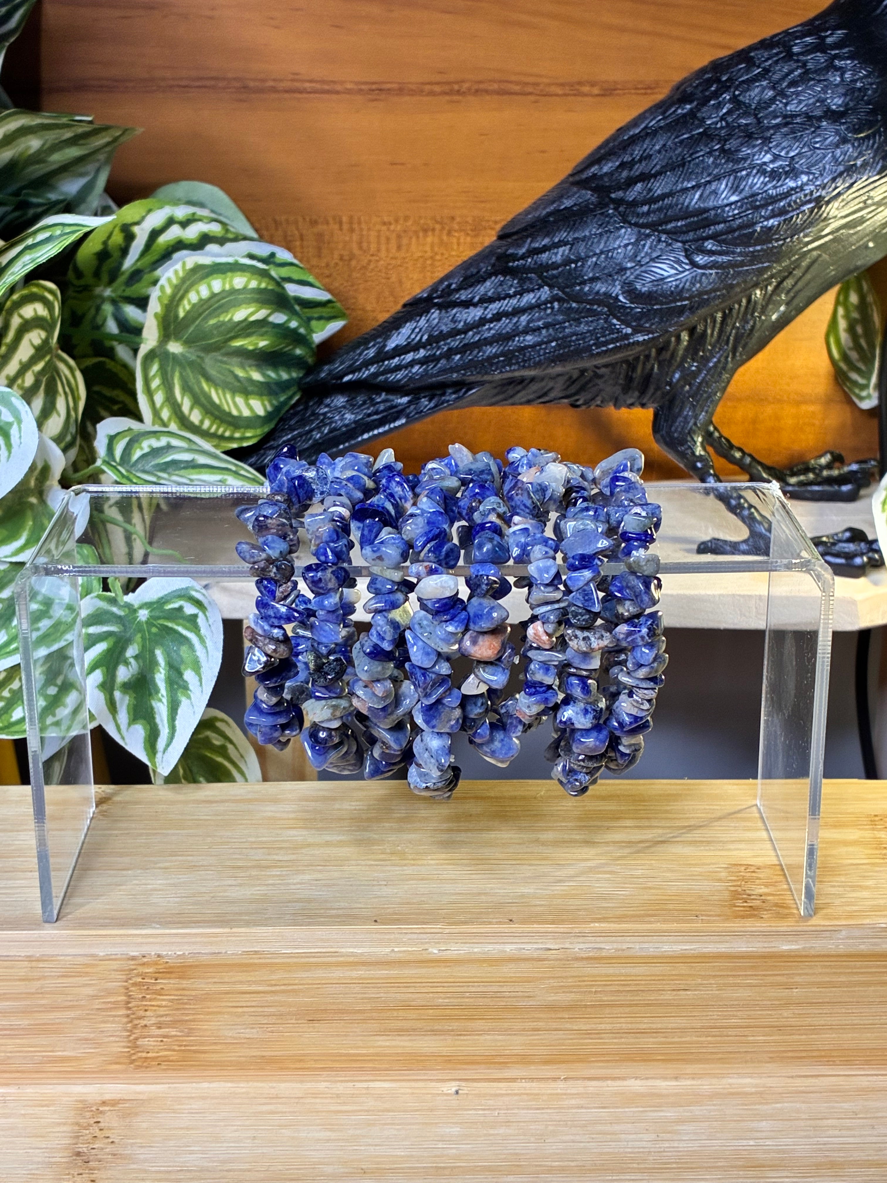 Sodalite Chip Bracelet
