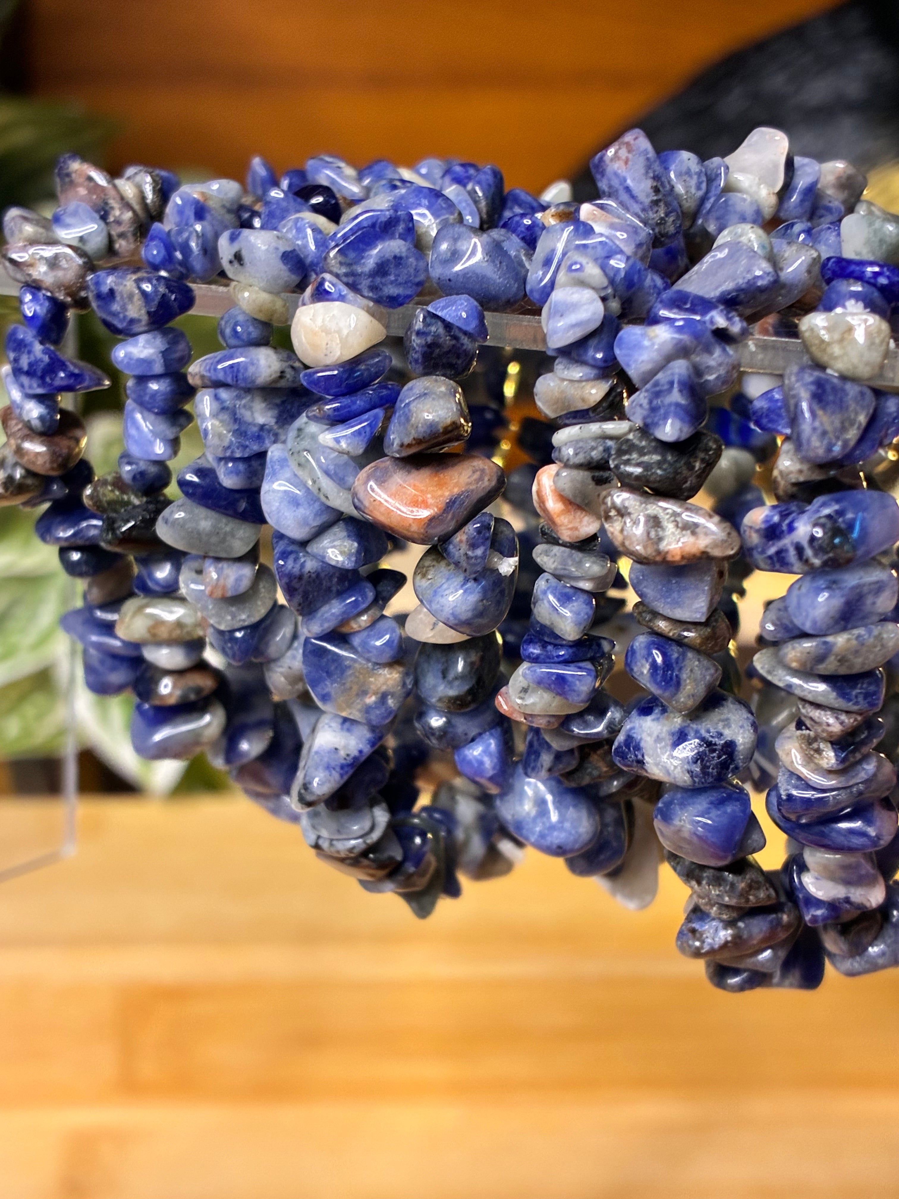 Sodalite Chip Bracelet