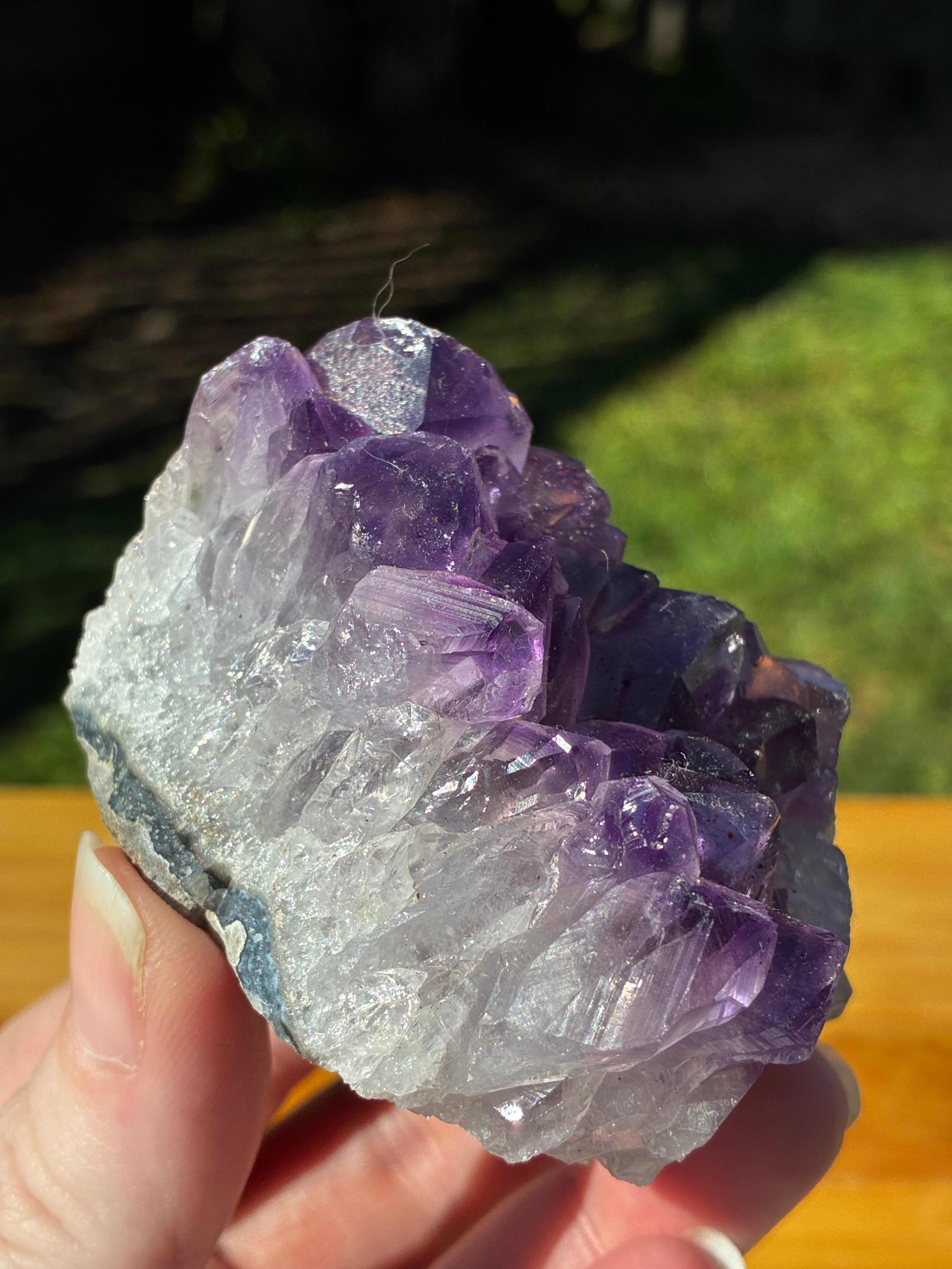 Amethyst Crystal Cluster Specimen