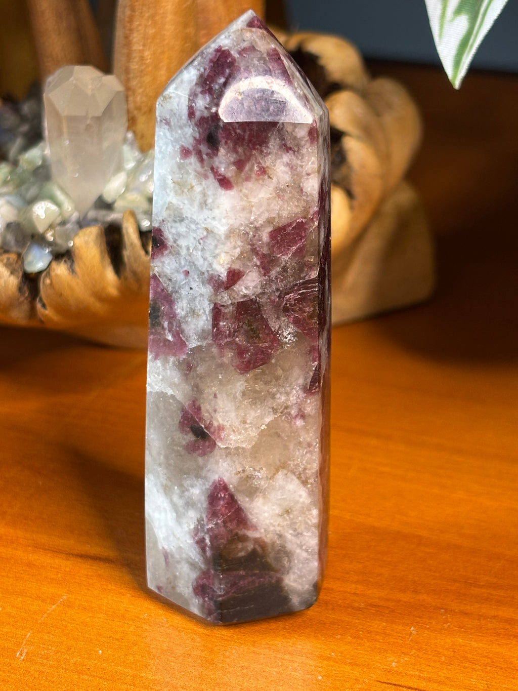 Pink Tourmaline Point