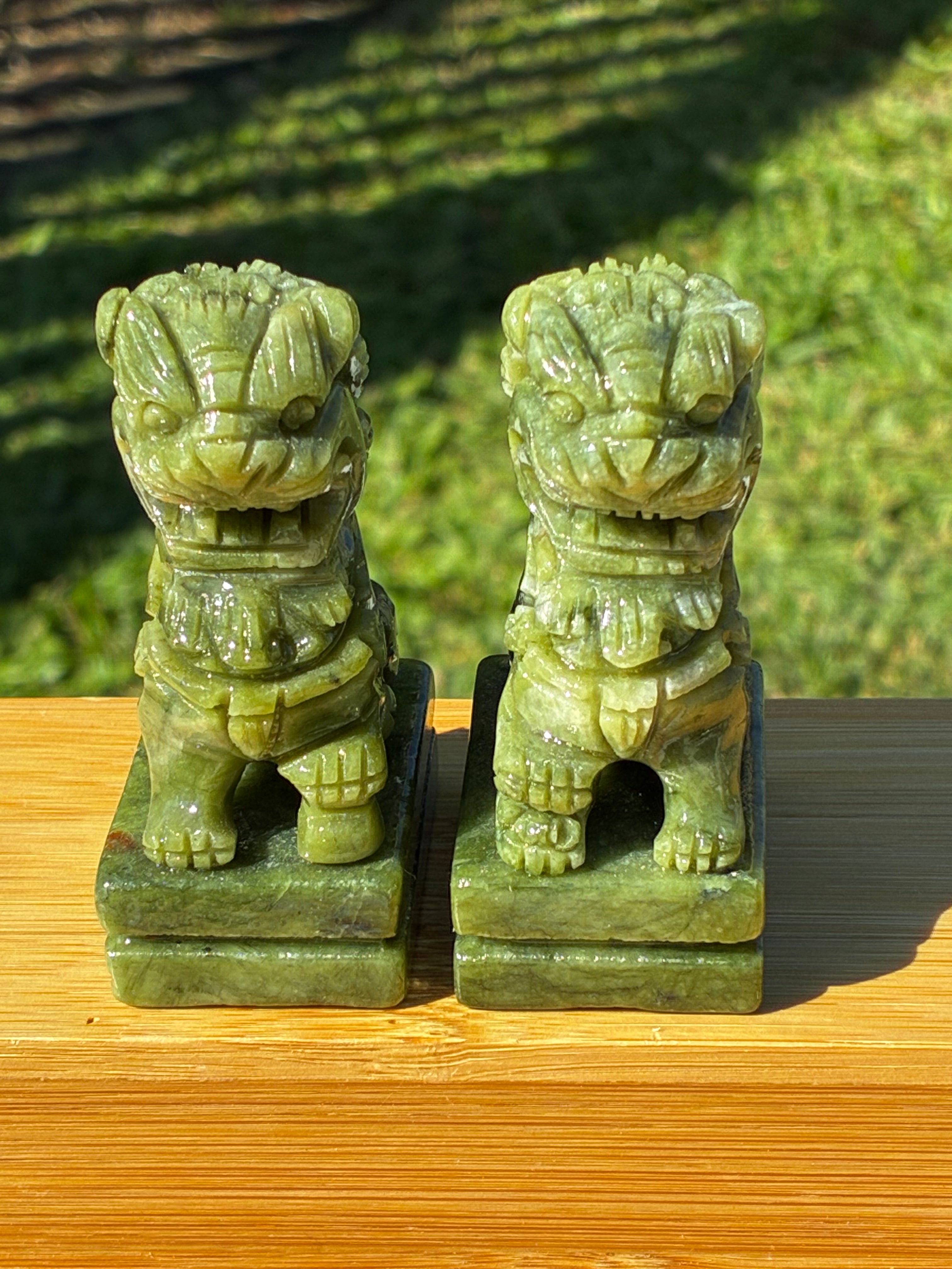 Small Foo Dog Pair