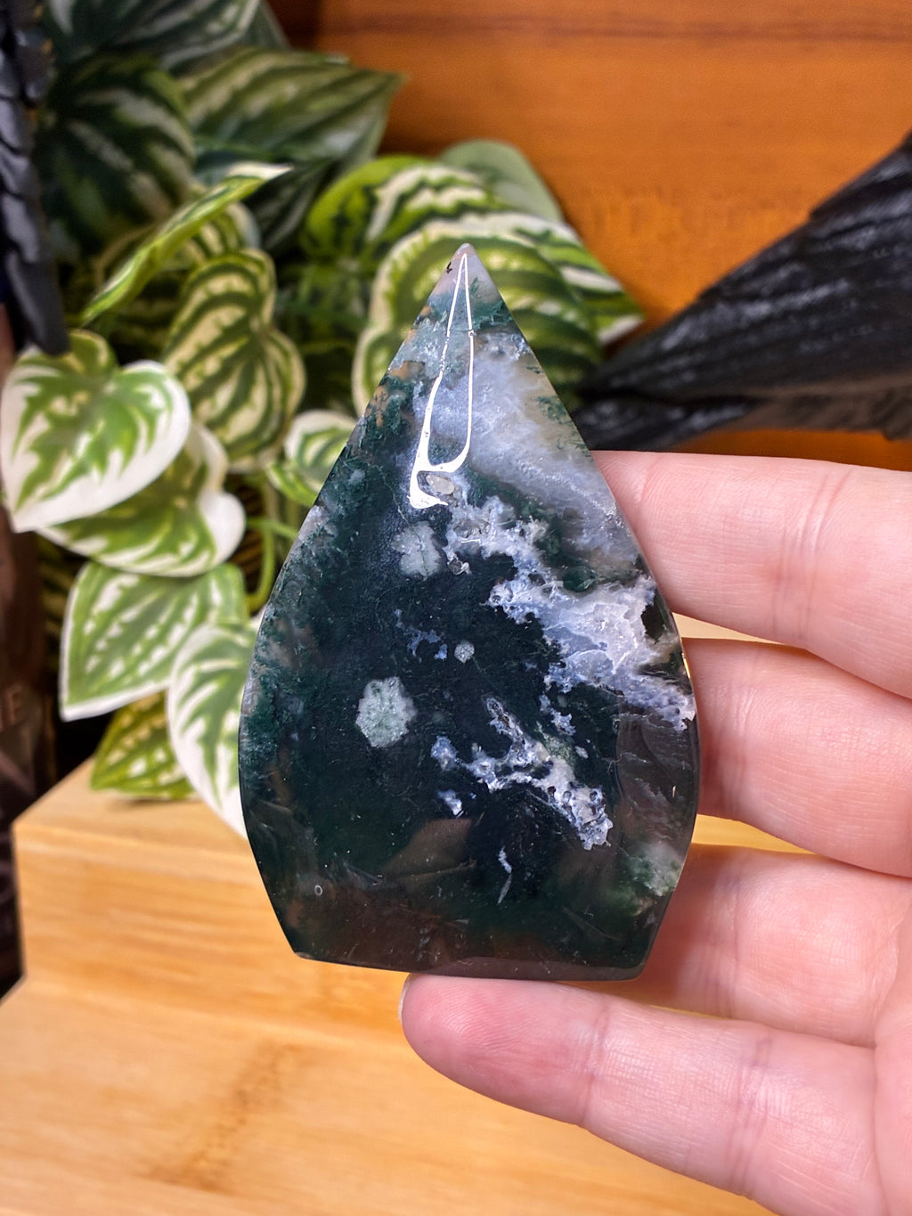 Moss Agate Freeform