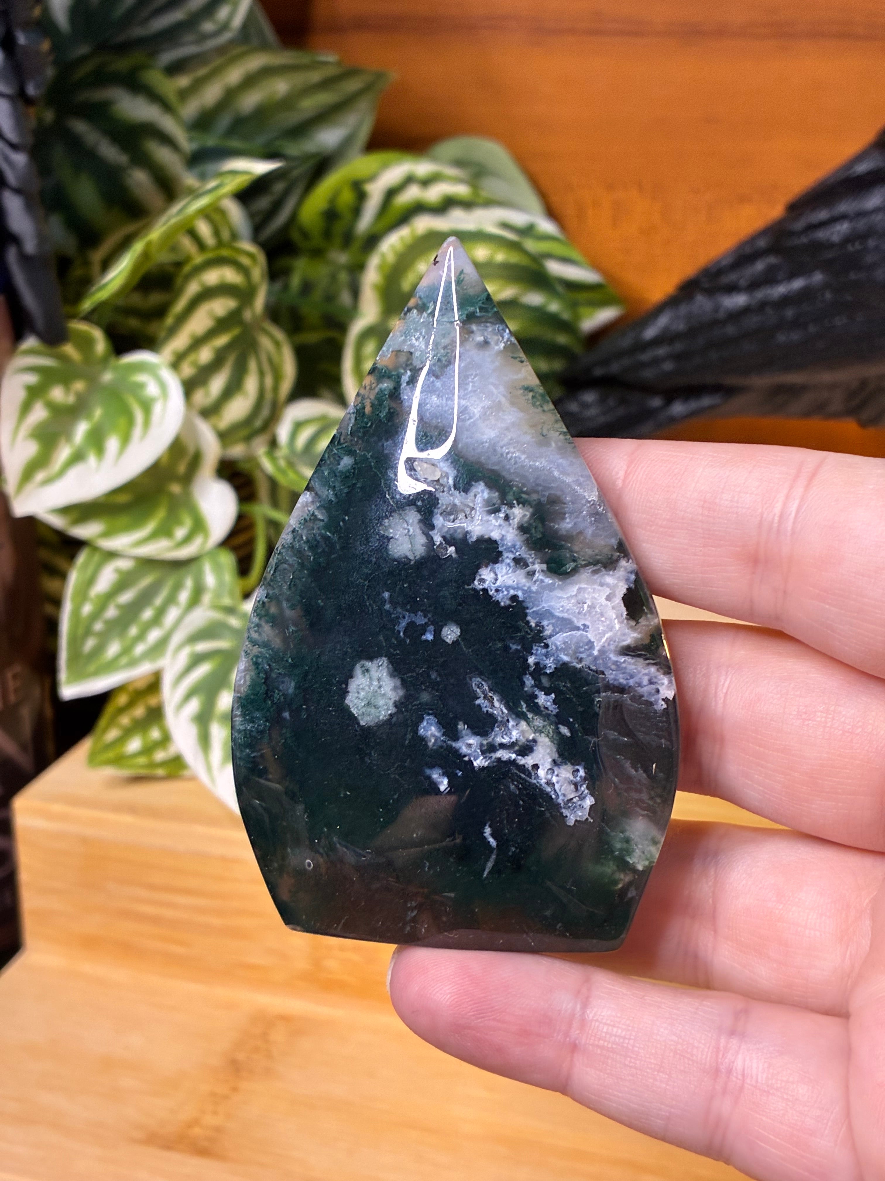 Moss Agate Freeform
