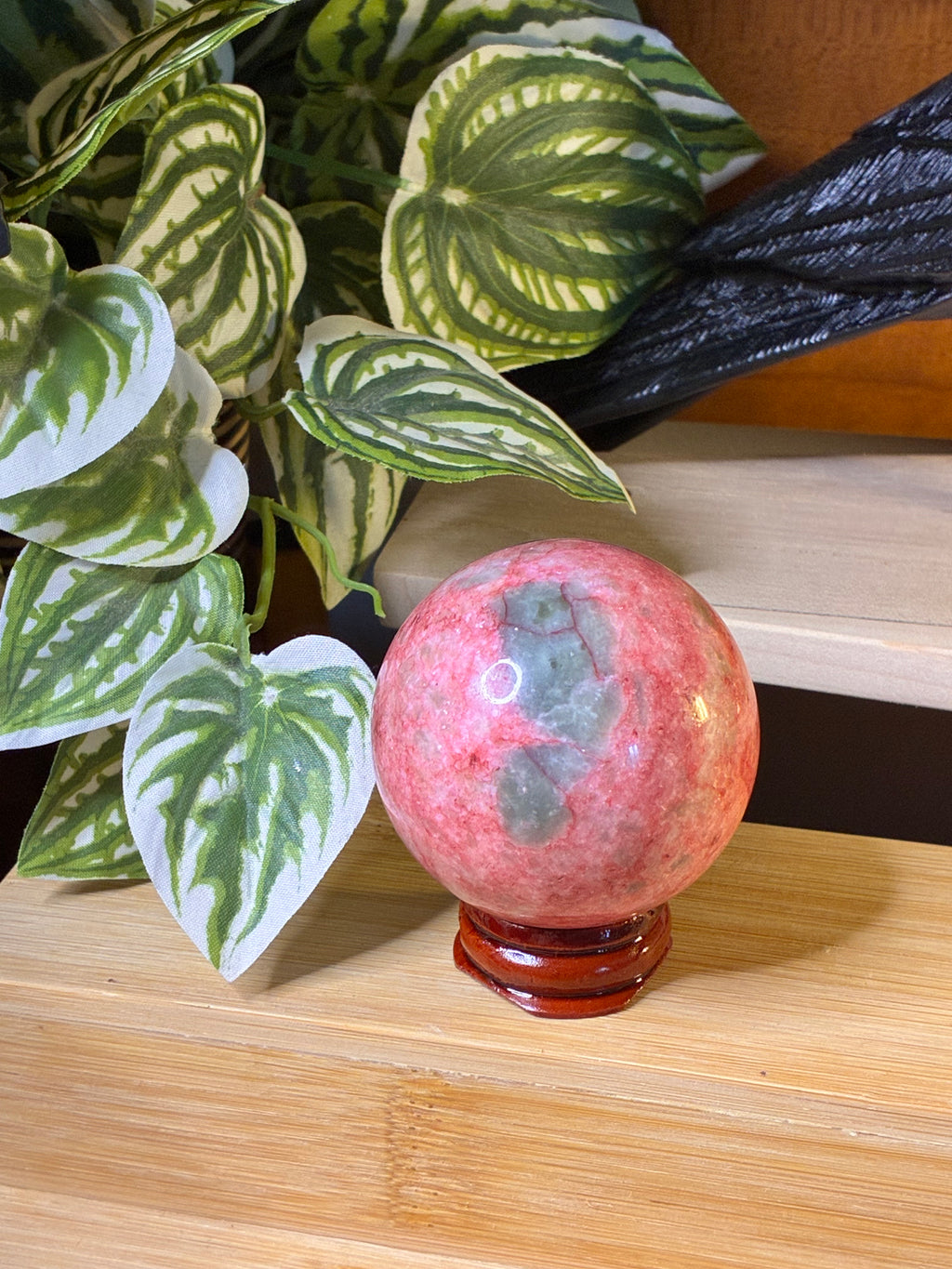 Thulite Sphere