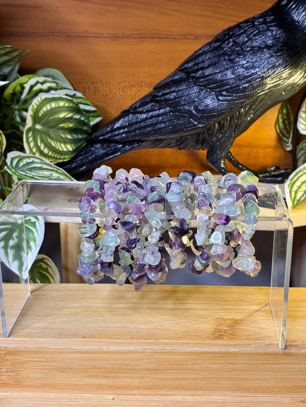 Fluorite Chip Bracelets