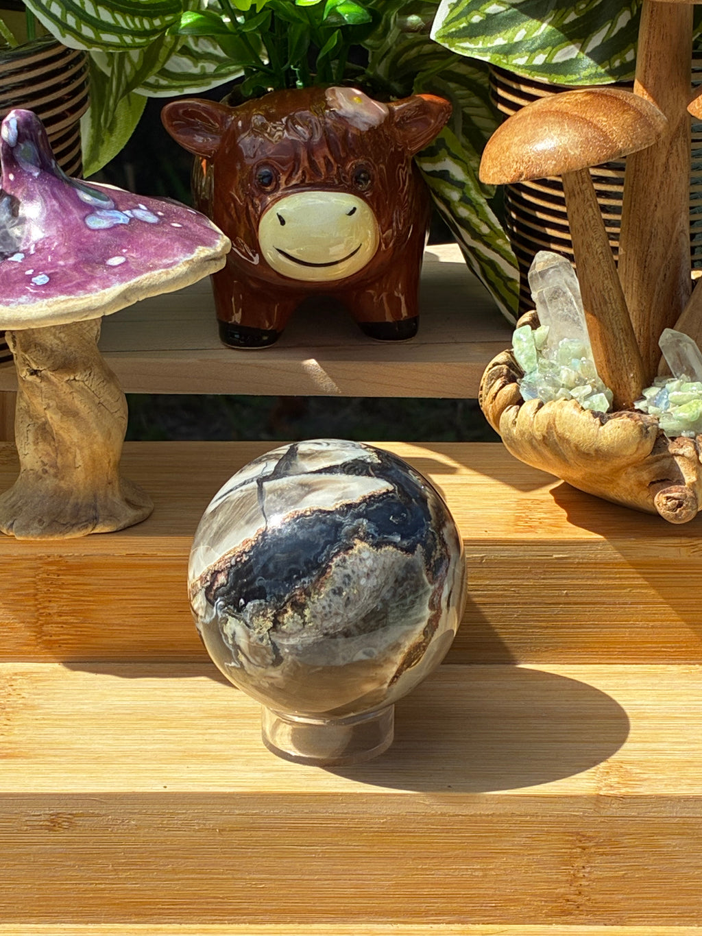 Volcano Agate Sphere 7