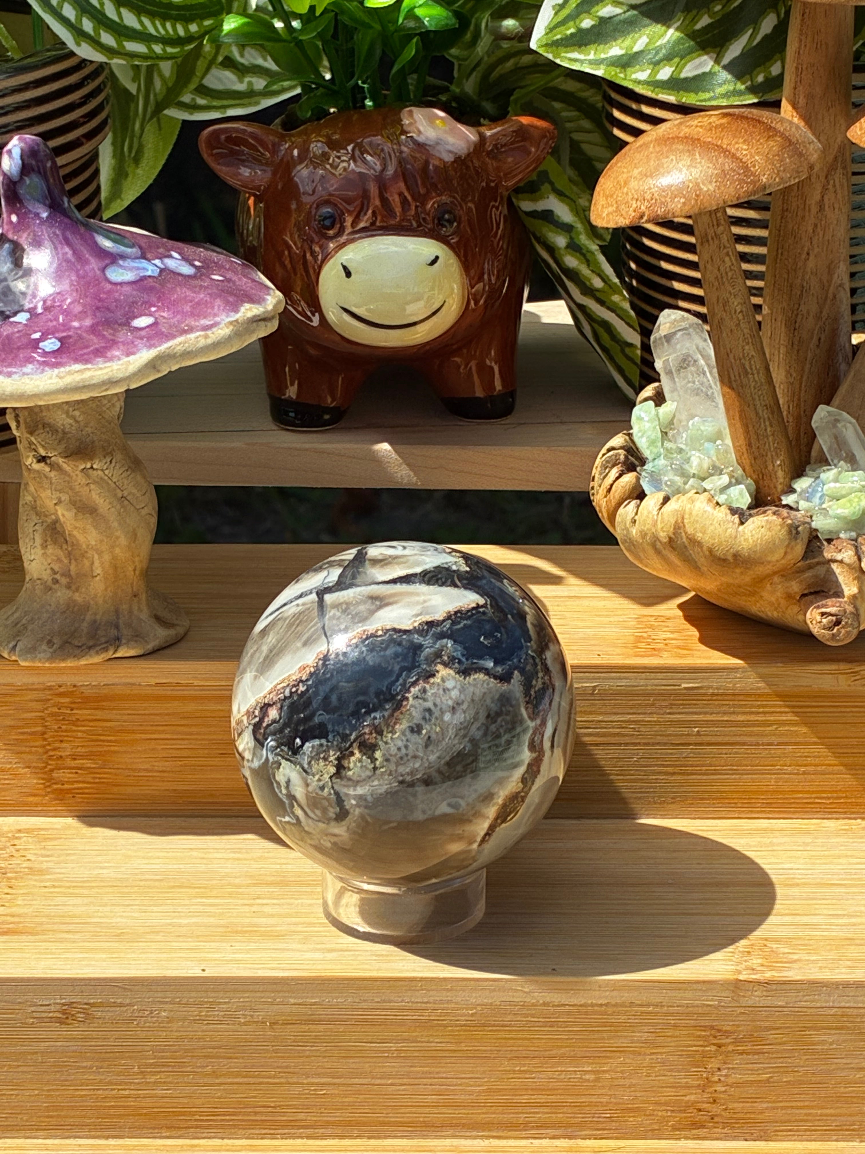 Volcano Agate Sphere 7