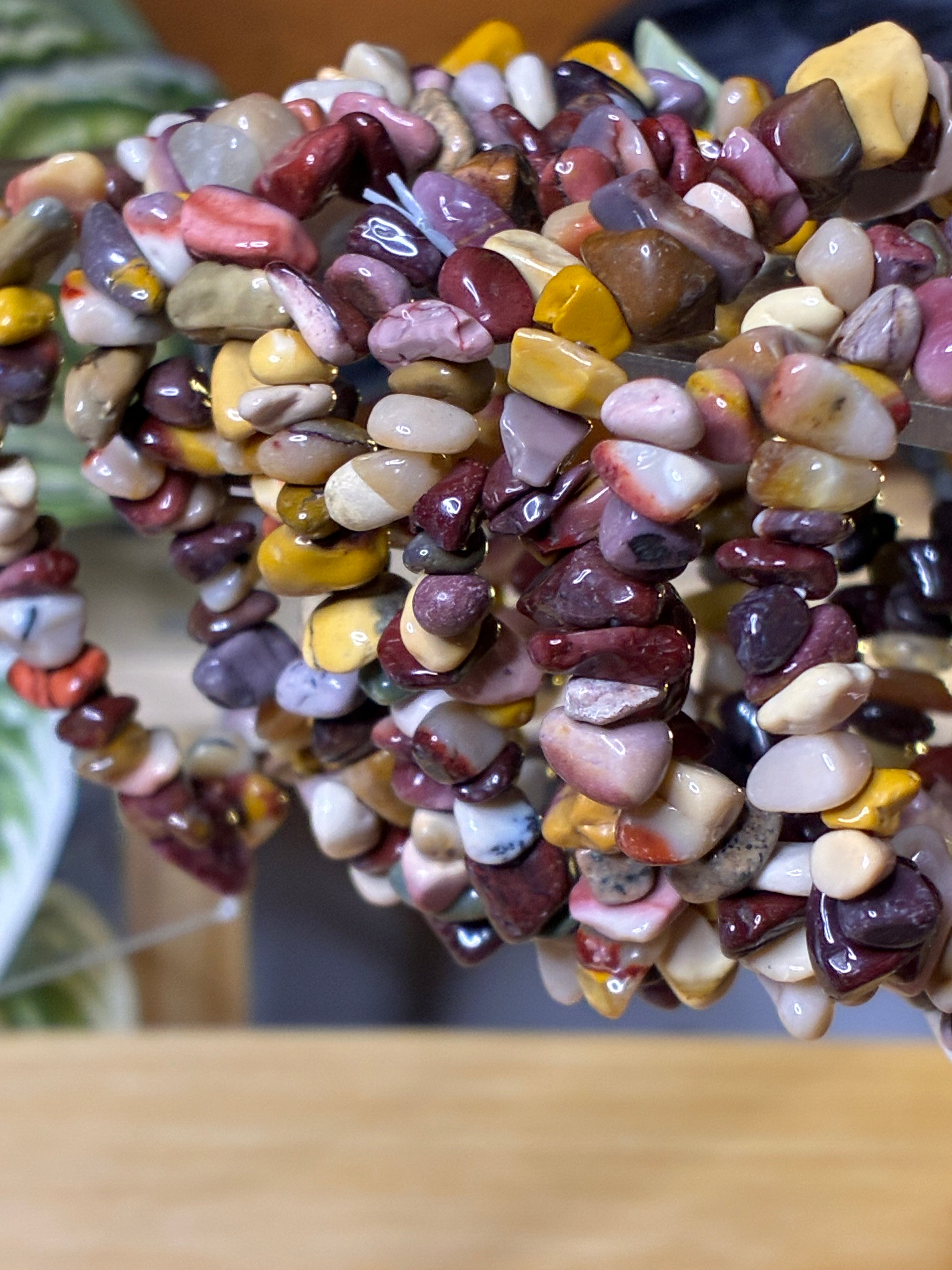 Mookaite Chip Bracelets