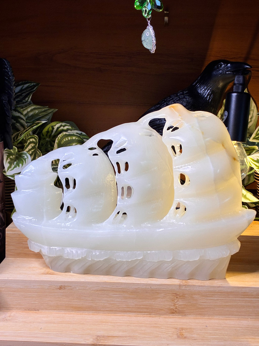 Afghan Jade Ship Carving