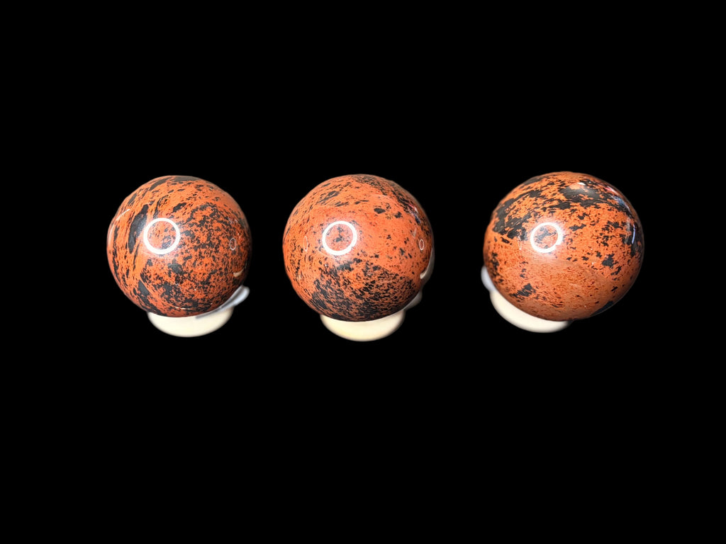 Mahogany Obsidian Sphere
