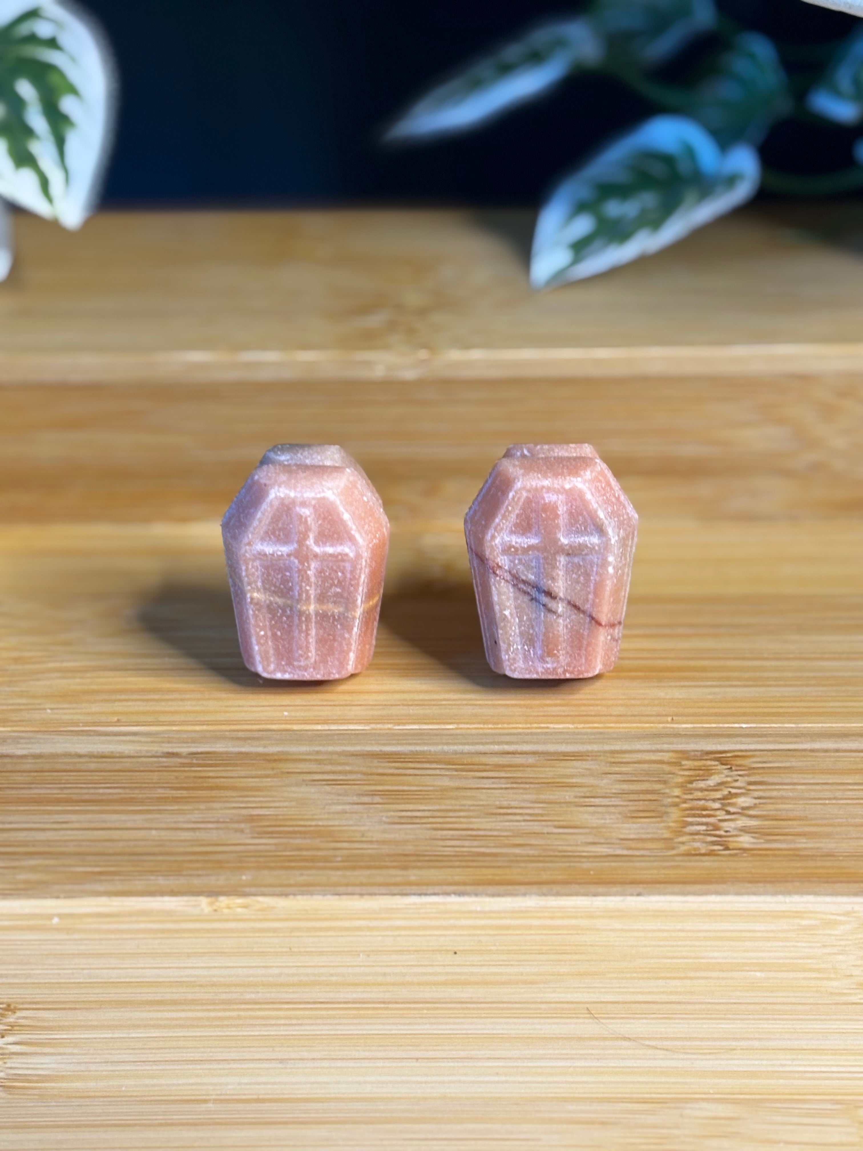 Red Aventurine Coffin
