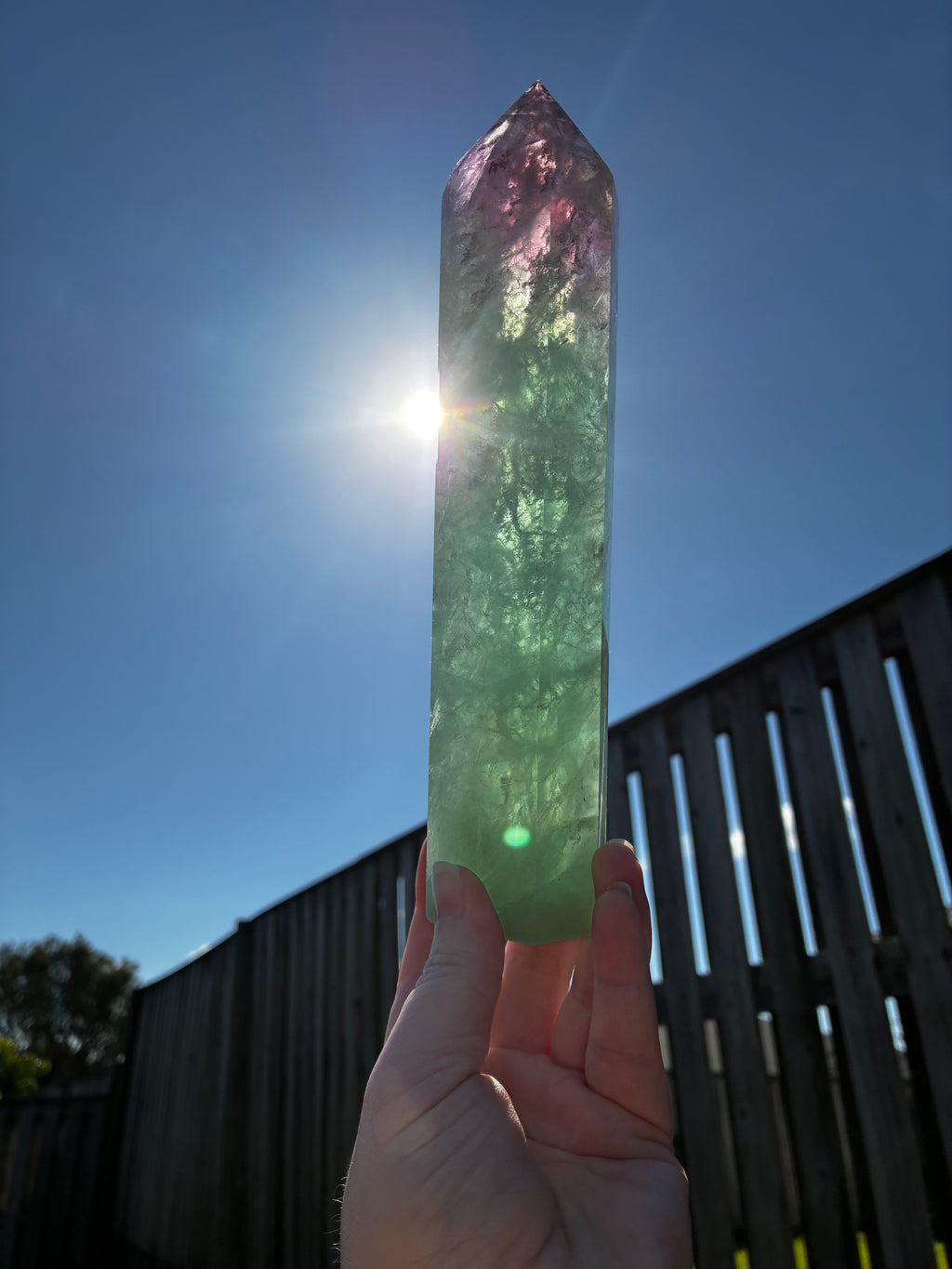 Watermelon Fluorite
