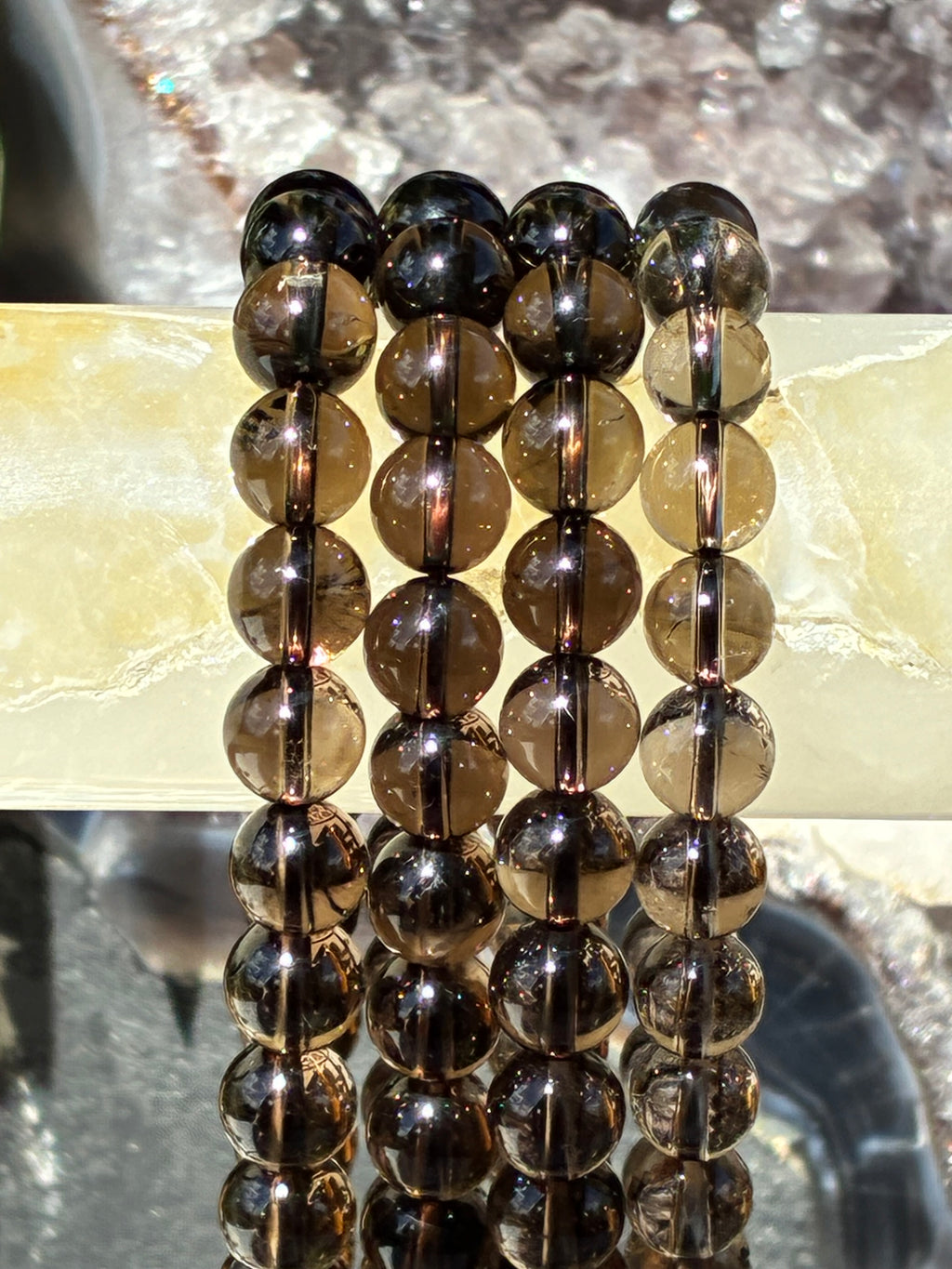8mm High Grade Smoky Quartz