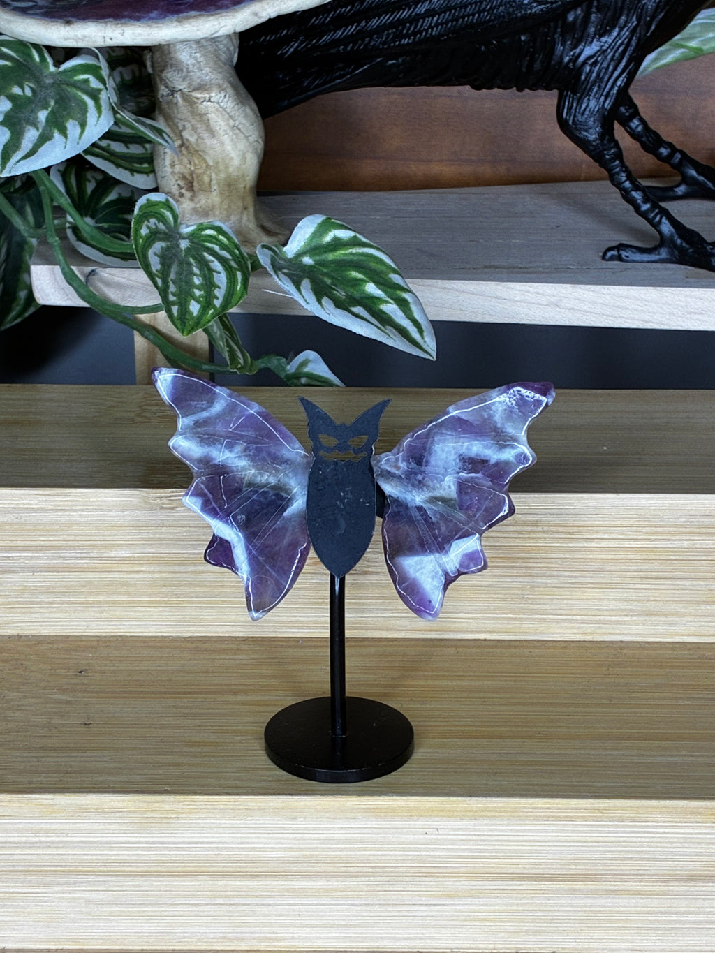 Dream Amethyst Bat Wings