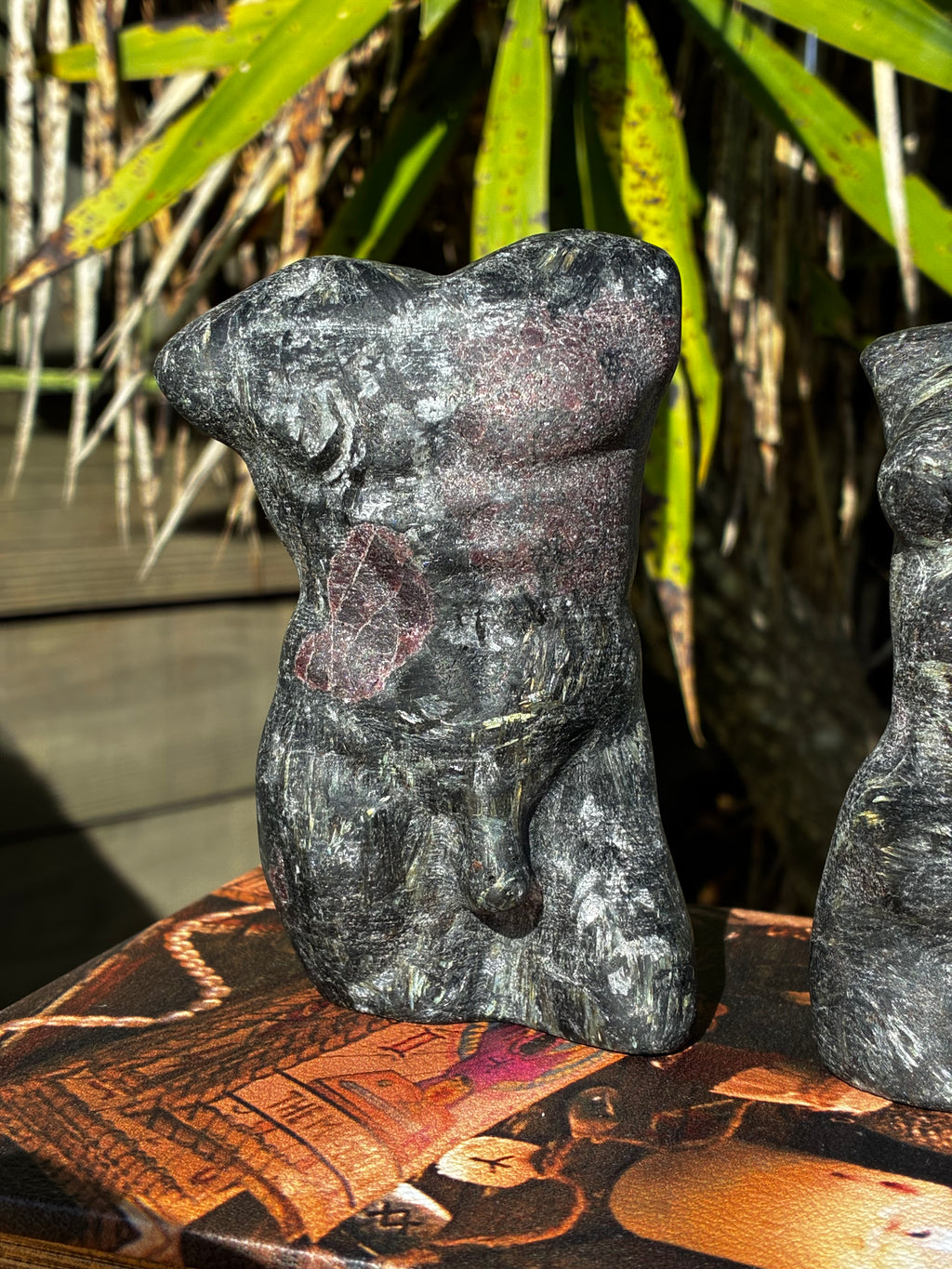 Garnet Divine Union Bodies – Masculine & Feminine Pair