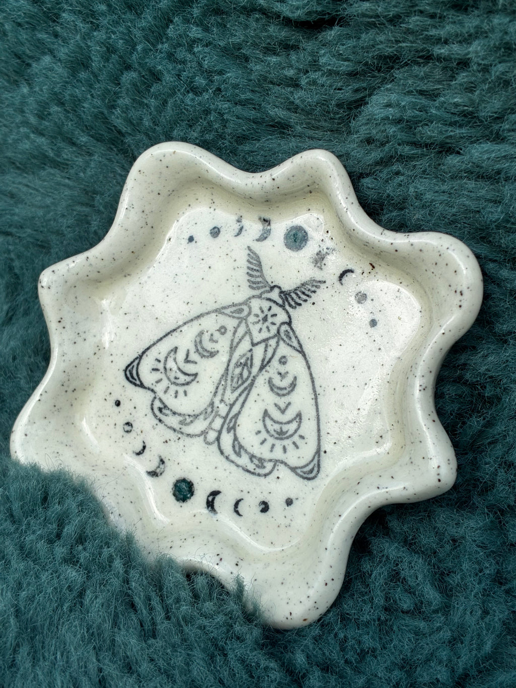 Lunar Moth Ring/Trinket Dish