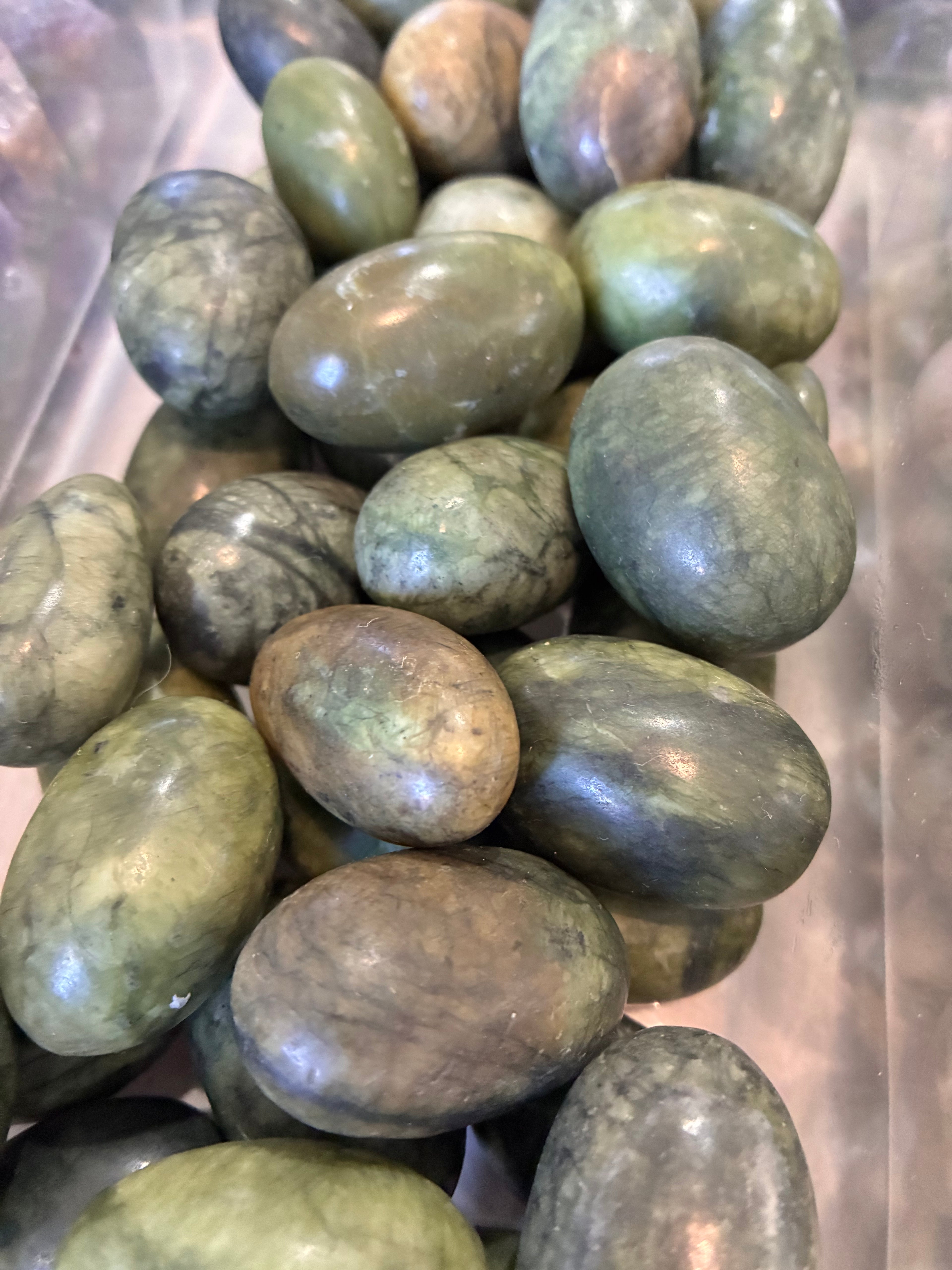 Green Jade Tumbles