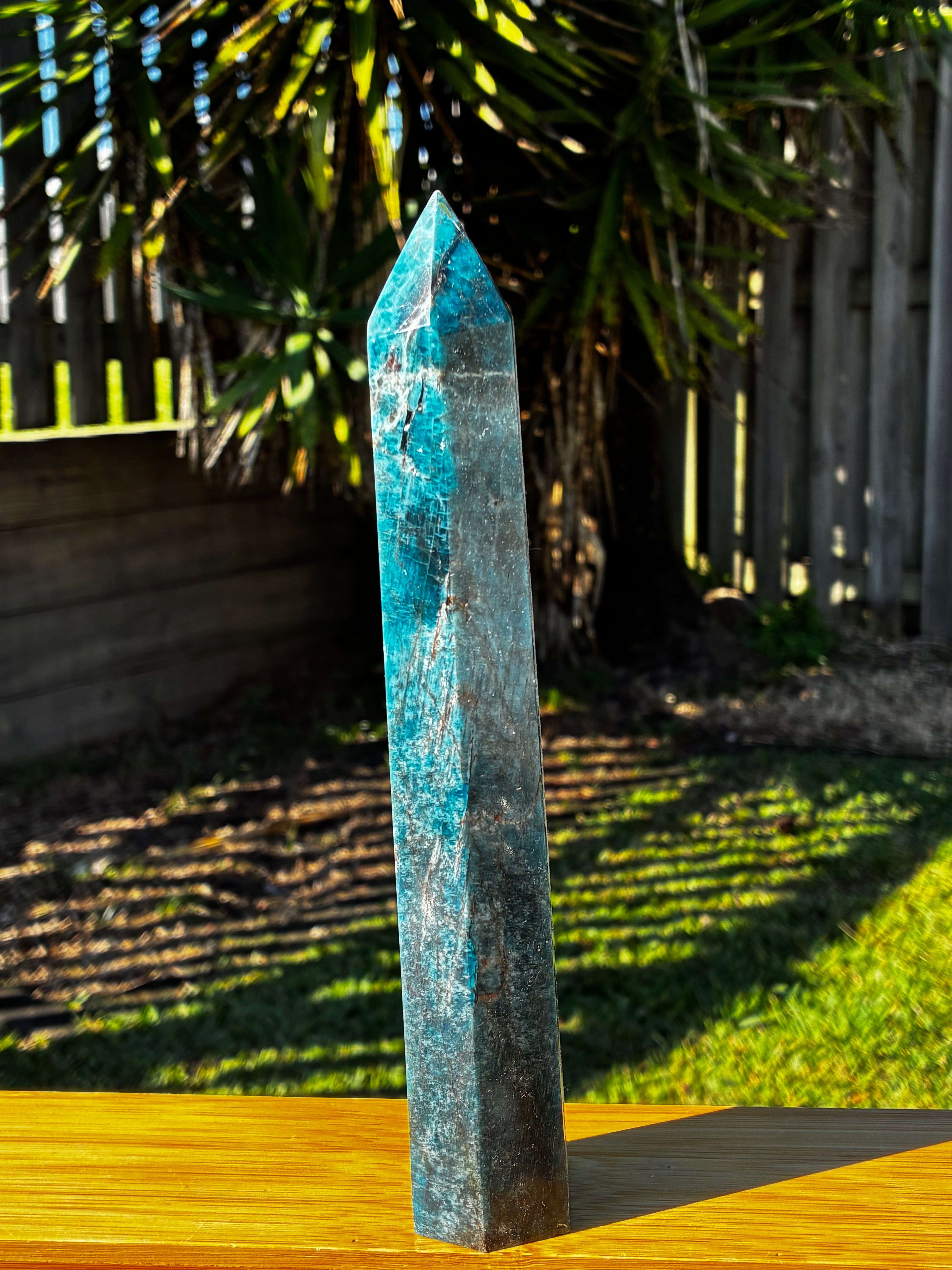 Blue Apatite Tower