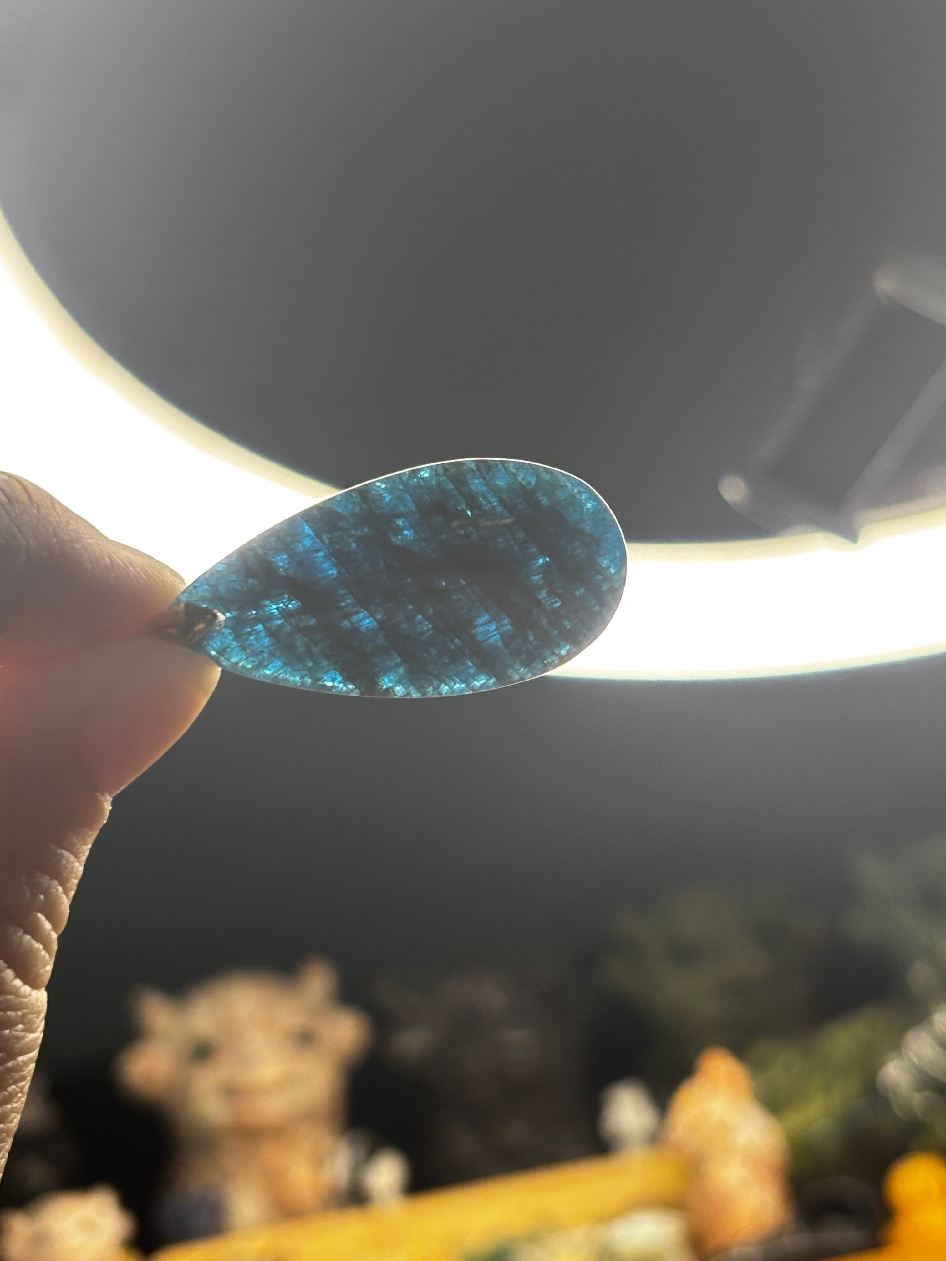 Blue Apatite Pendant 5