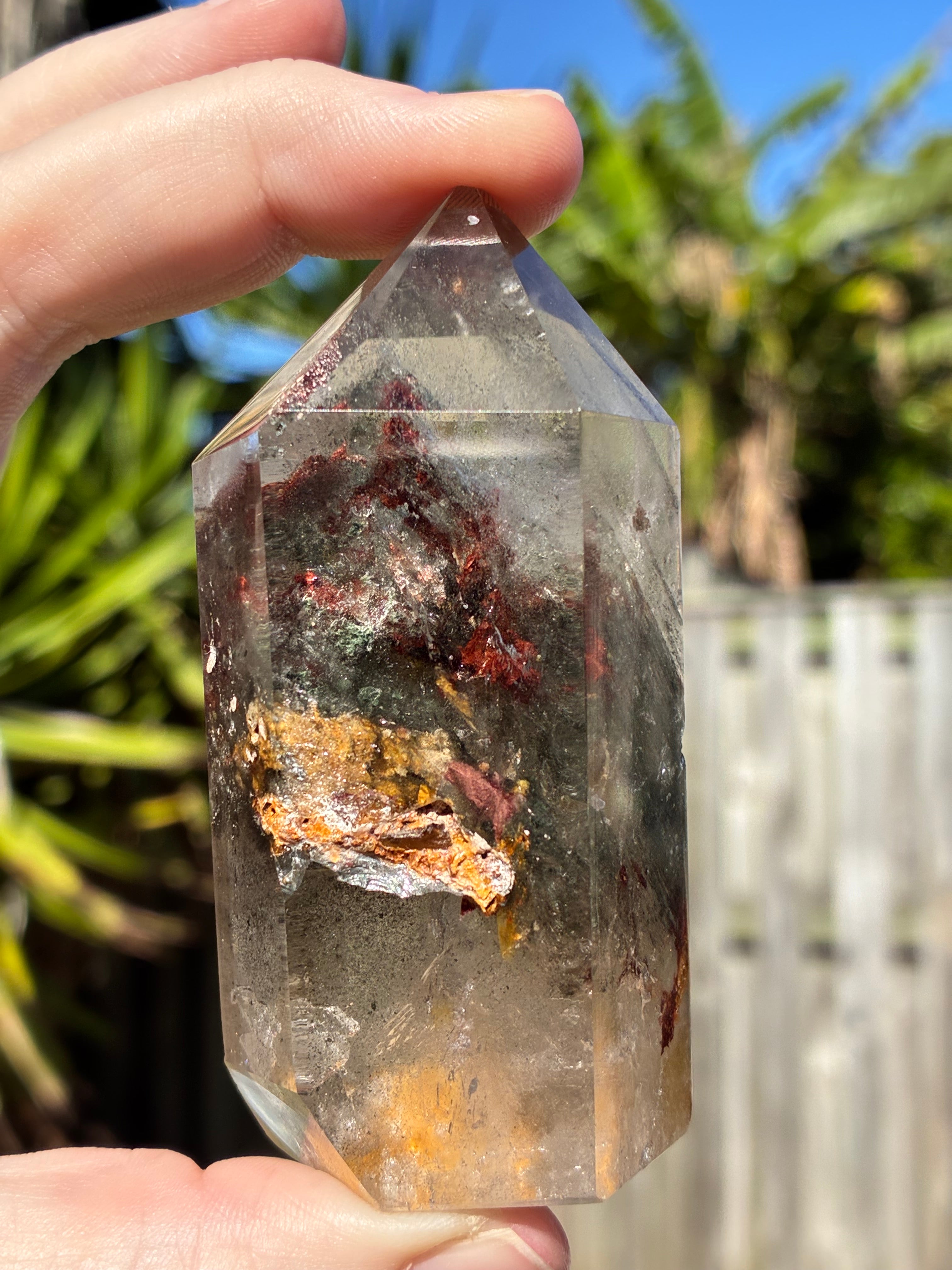 High Grade Scenic Garden Quartz (Lodolite)